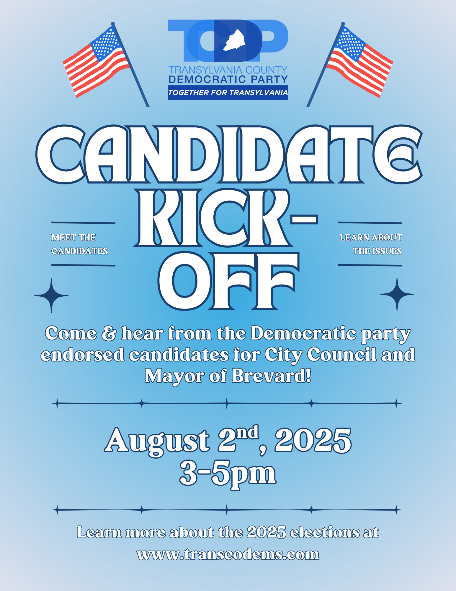 2025 Candidate Kick-Off