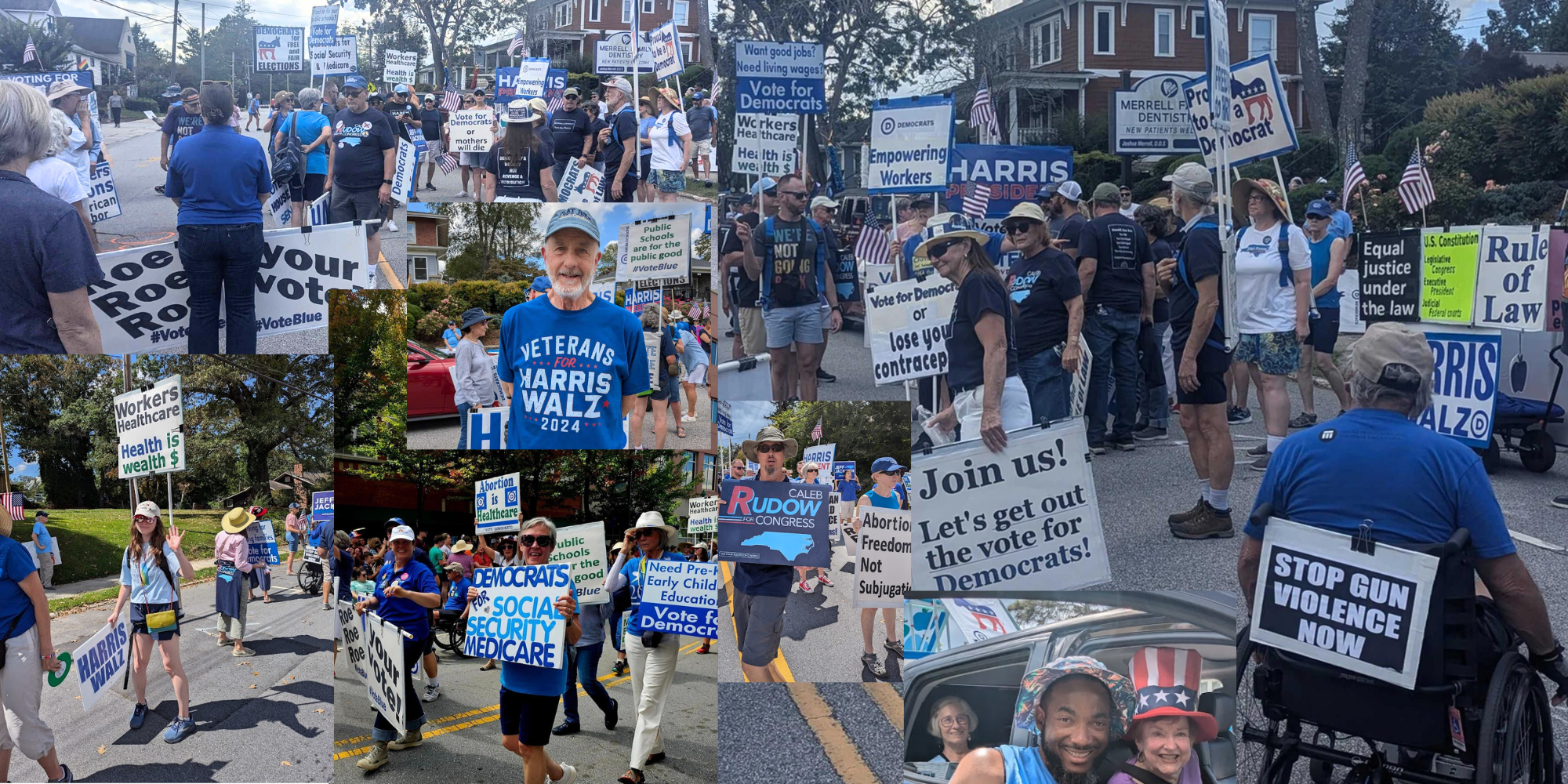🏳️‍🌈 March in the “Procession” (Parade) with The Democrats at the Blue ...
