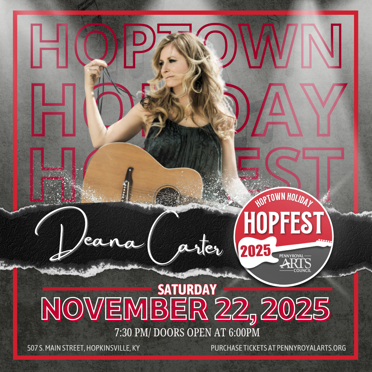 HOPTOWN HOLIDAY HOPFEST - DEANA CARTER