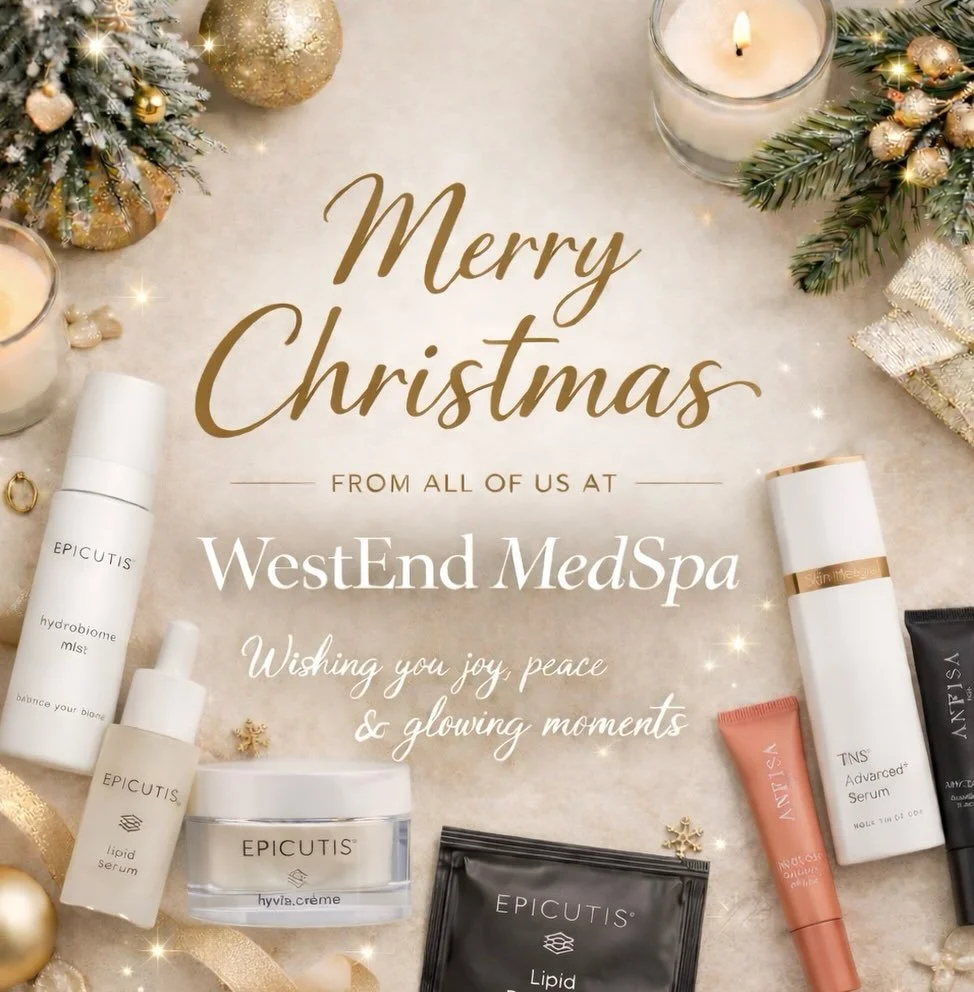 Merry Christmas from the WestEnd MedSpa family 🎄🤍
We are so grateful for our incredible clients and community.
Wishing you warmth, wellness, and a beautiful holiday season.