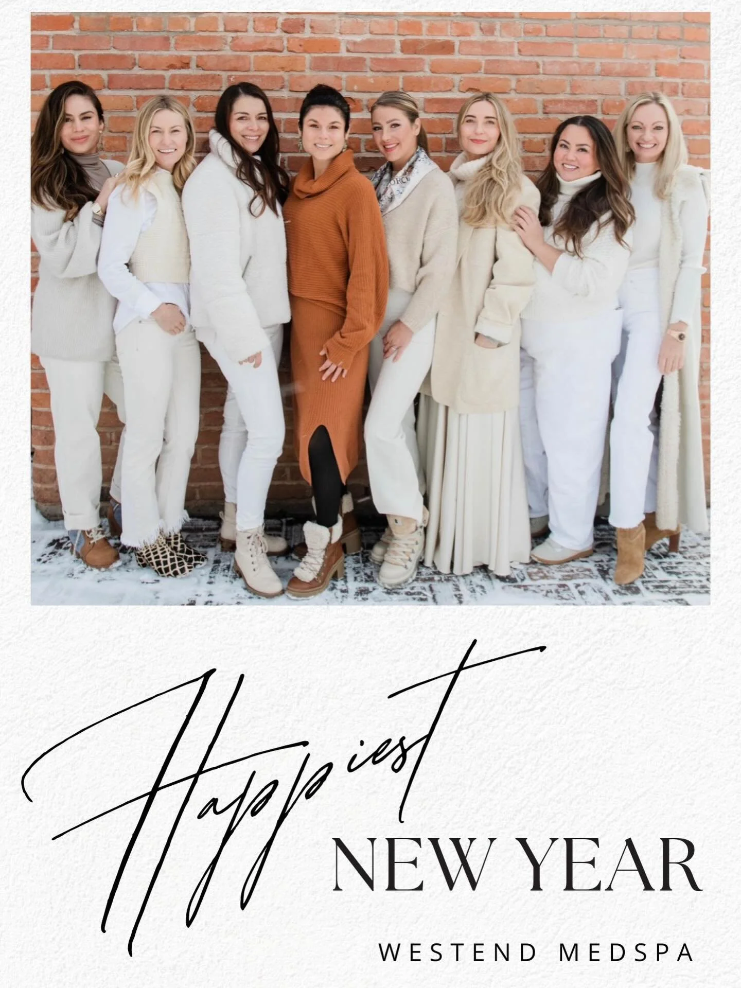 ✨ Happy New Year from all of us at WestEnd MedSpa ✨
Thank you for trusting us with your skin, your glow, and your self-care this past year. We can&rsquo;t wait to bring you even more results, relaxation, and radiance in the year ahead. 💫
Here&rsquo;