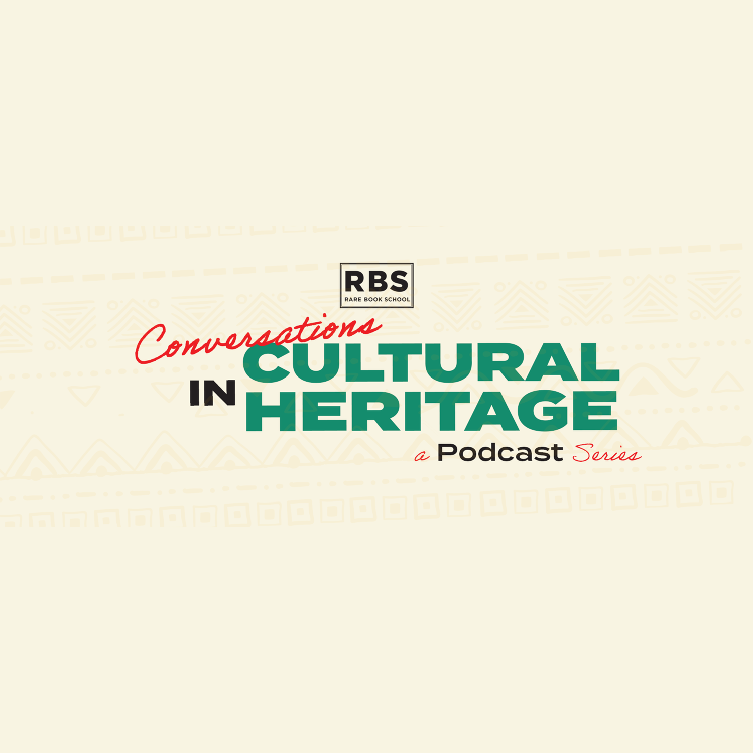 Conversations in Cultural Heritage podcast artwork