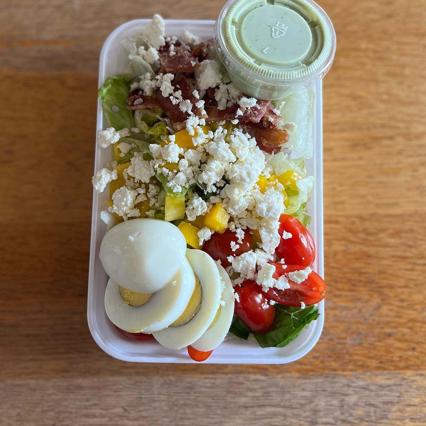 Our feature this week is a Cobb salad with a homemade creamy lemon basil dressing! Available as a grab n go, if you&rsquo;re on the run!!

#alamodecafe #draytoncoffeeshop&nbsp;&nbsp;#drayton #drayonON #draytonentertainment #mapletontownship #elmira #