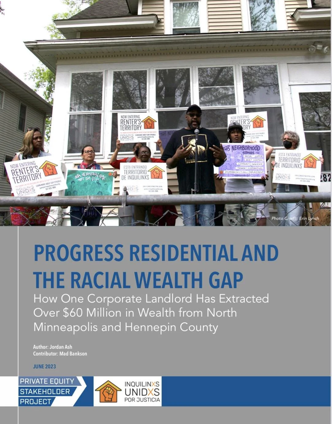 Progress Residential has Extracted Over $40 million from North Minneapolis