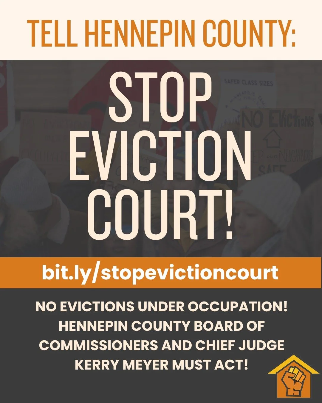 💥 STOP EVICTION COURT! Hennepin County Board of Commissioners and Chief Judge Kerry Meyer Must Act!
