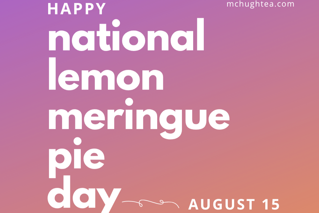 National Lemon Meringue Pie Day