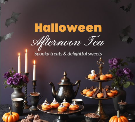 Halloween “Trick or Tea” Afternoon Tea