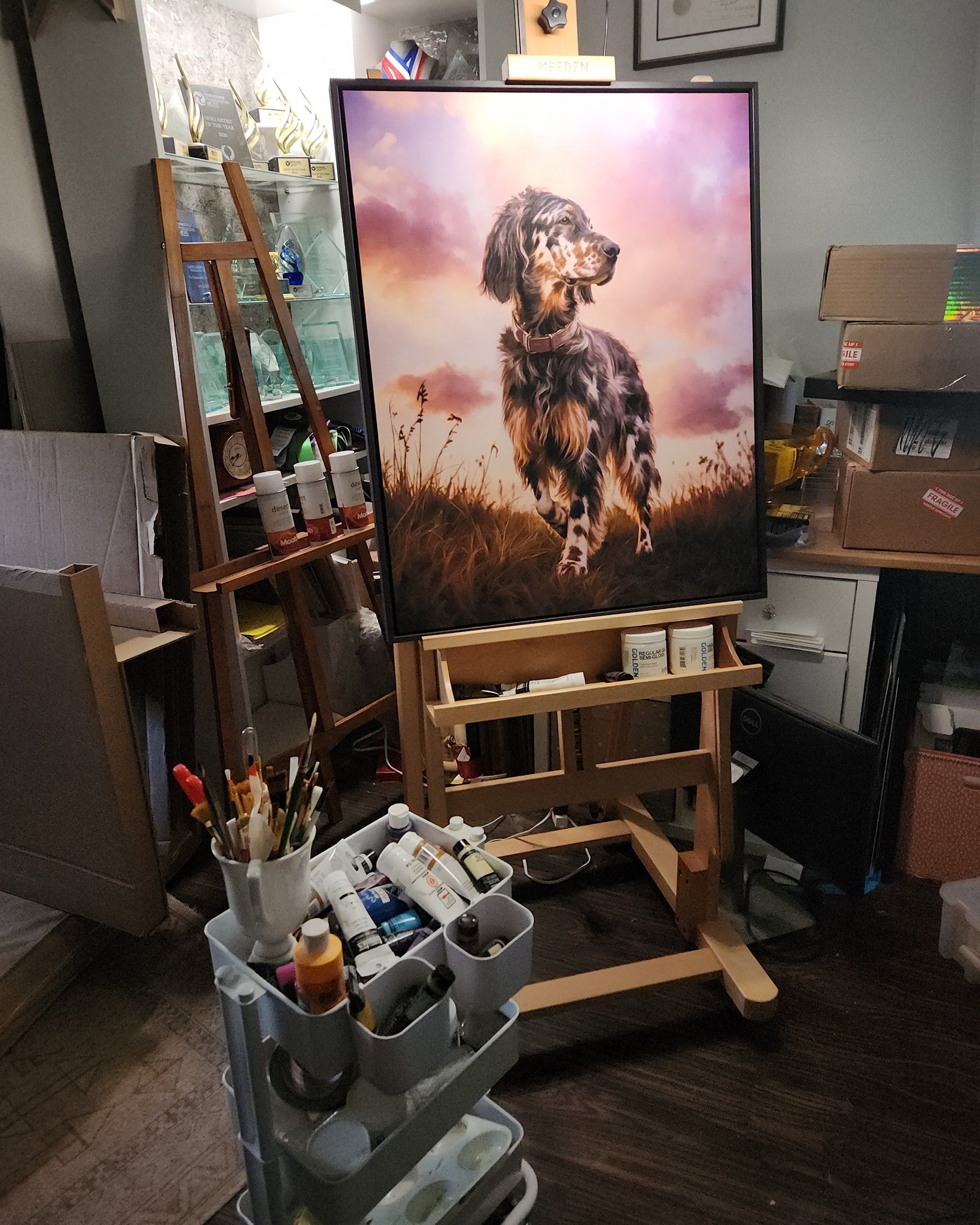 WIP in the studio today!