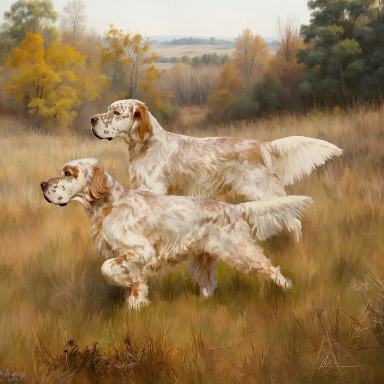 You don&rsquo;t need the perfect photograph to commission a portrait. 

Jesse James and Frank were photographed separately, and the landscape was another photograph entirely. I used them (and a whole lot of other photos) as inspiration to create the 