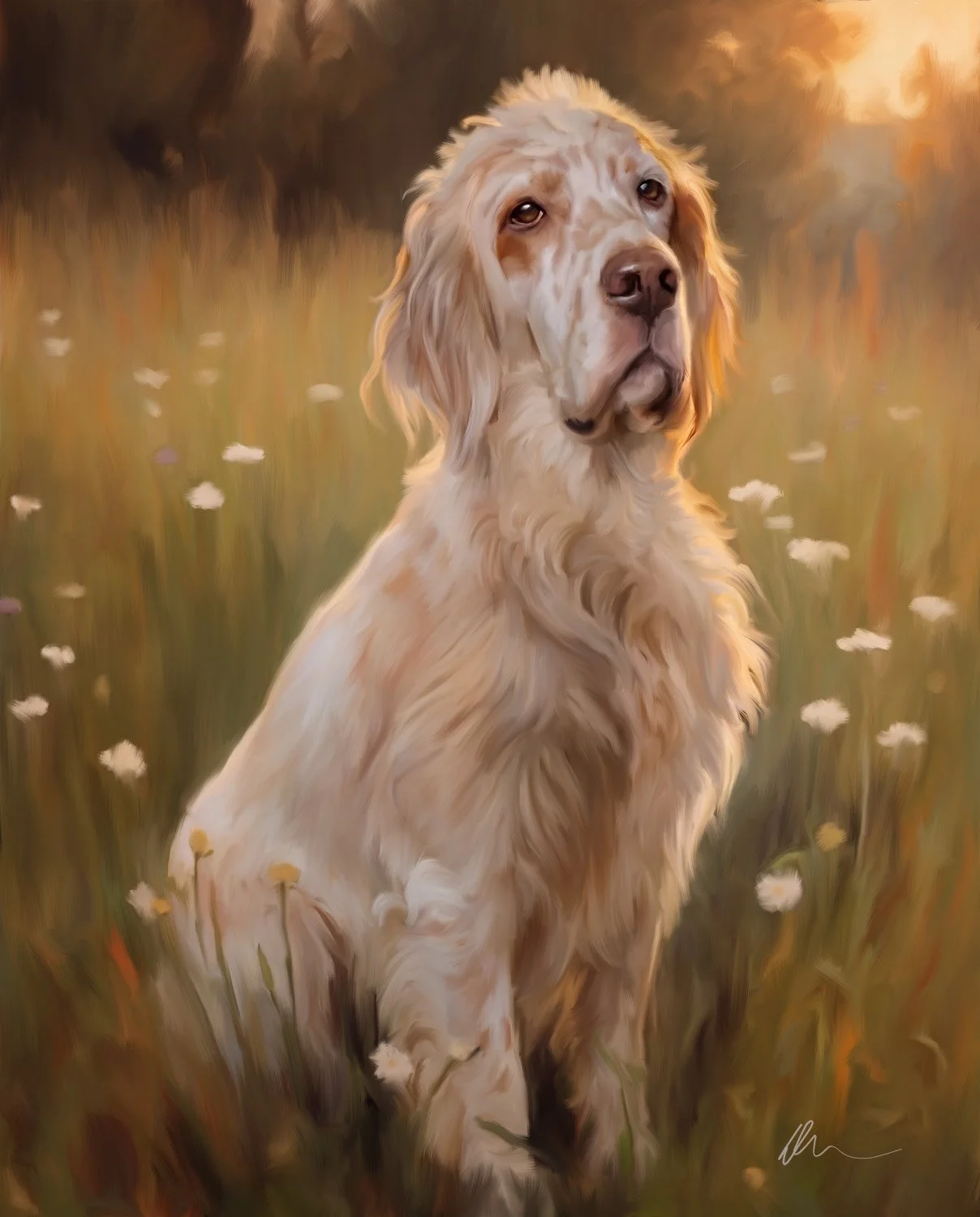 Here&rsquo;s another small portrait, this time of Lager.

There may be a reason I&rsquo;ve been working this small lately... Stay tuned!