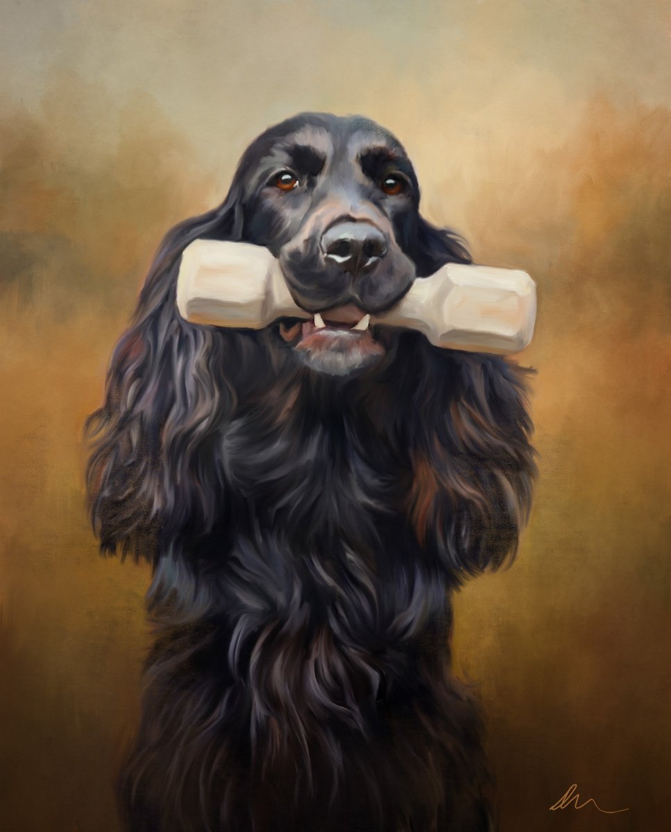 Spaniel Painting mockup.jpg