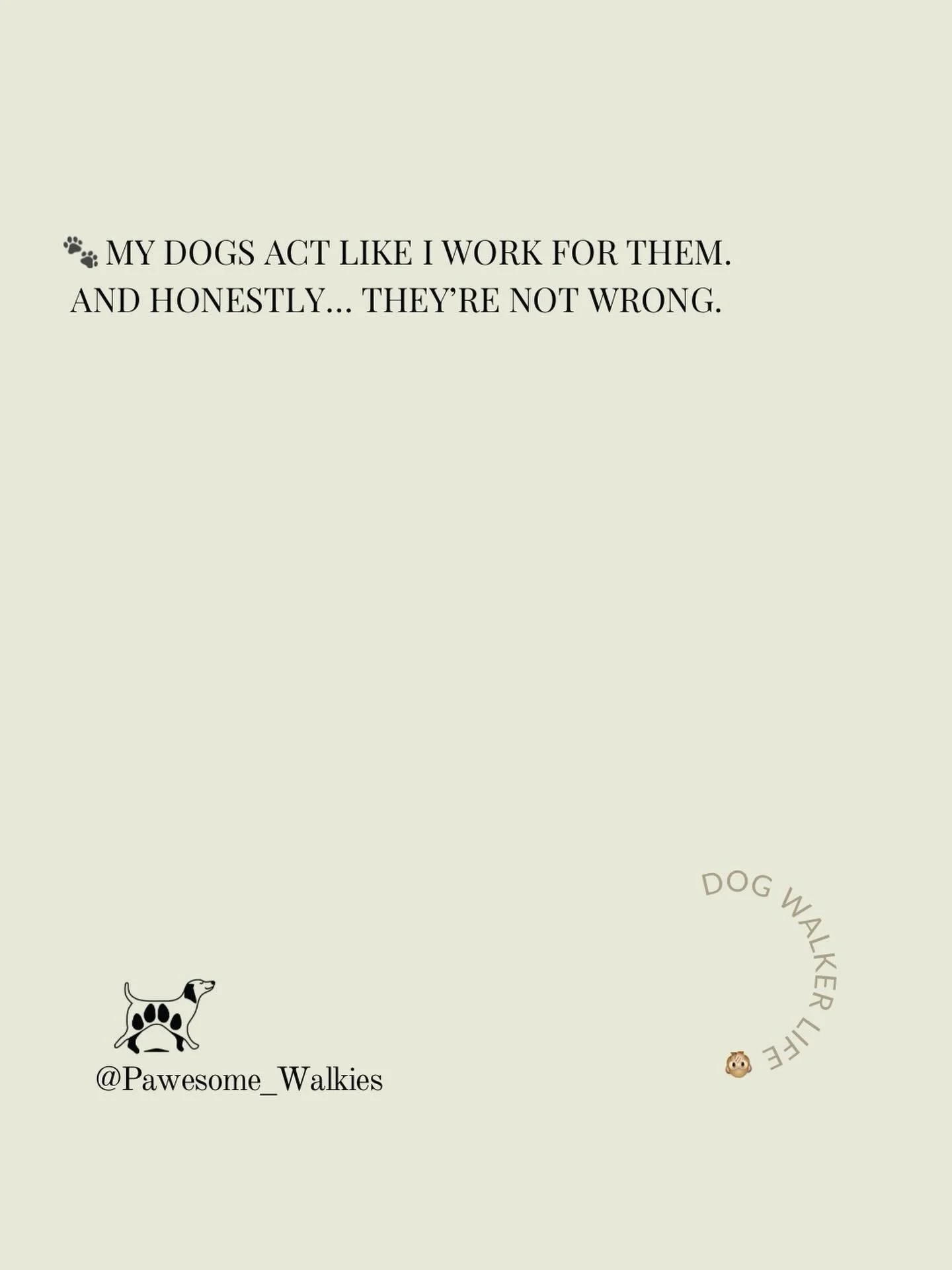 To be fair&hellip; we absolutely signed up for this 😅🐾

The job description included:
✔️ Tail wags
✔️ Muddy paws
✔️ Unlimited dog cuddles

It somehow forgot to mention:
❌ Being supervised whilst eating lunch
❌ Negotiating with squirrels
❌ Having yo