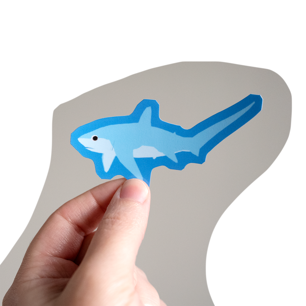 Standing Snow Leopard Glossy Vinyl Sticker Sneepsnorp3D standing-snow-leopard-glossy-vinyl-sticker-sneepsnorp3d