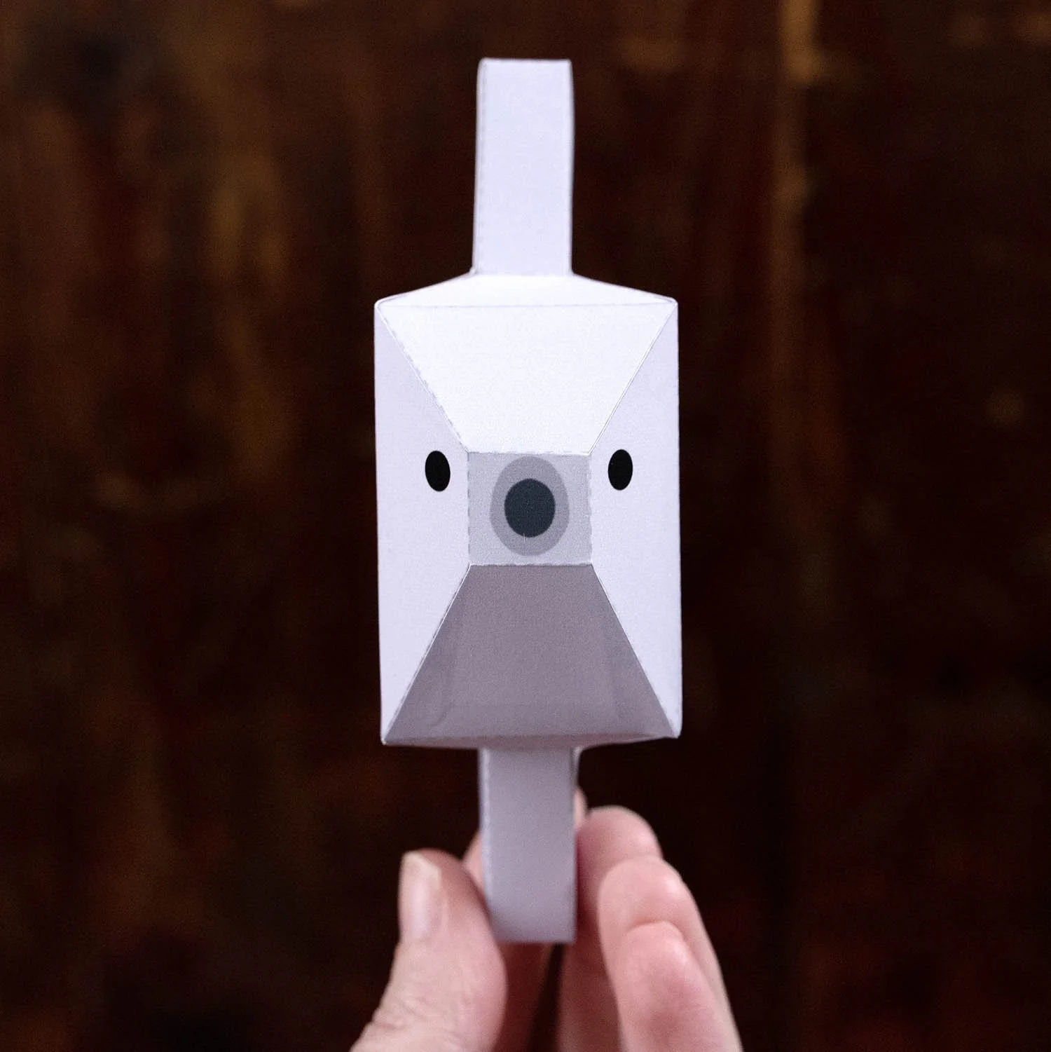 Burtie the Painter Bear Papercraft Pattern — Sneepsnorp3D