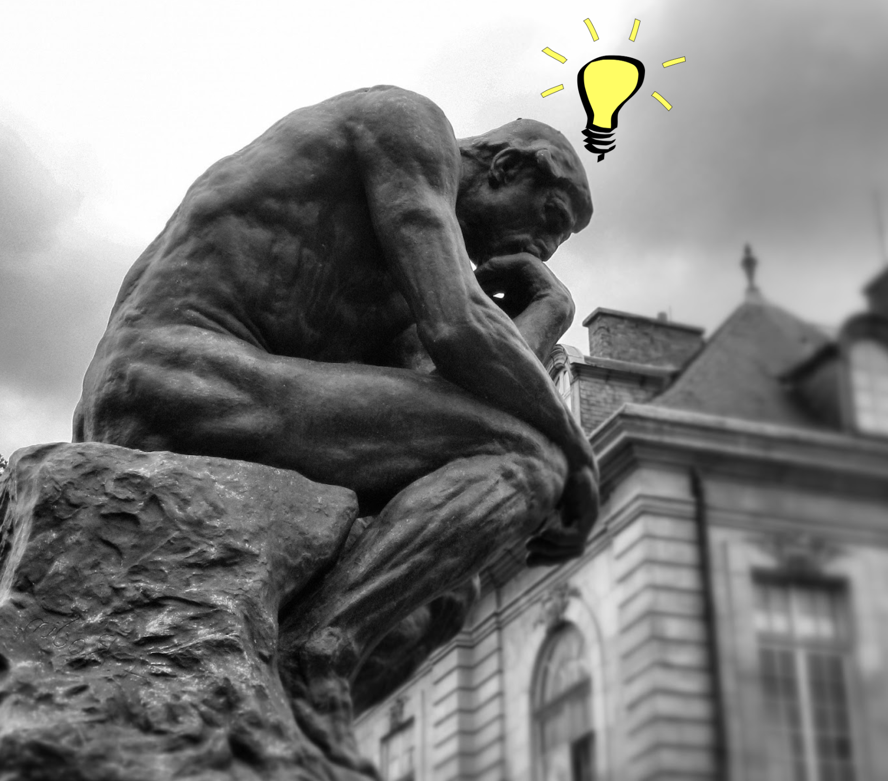 statue-thinking-with-light-bulb-graphic
