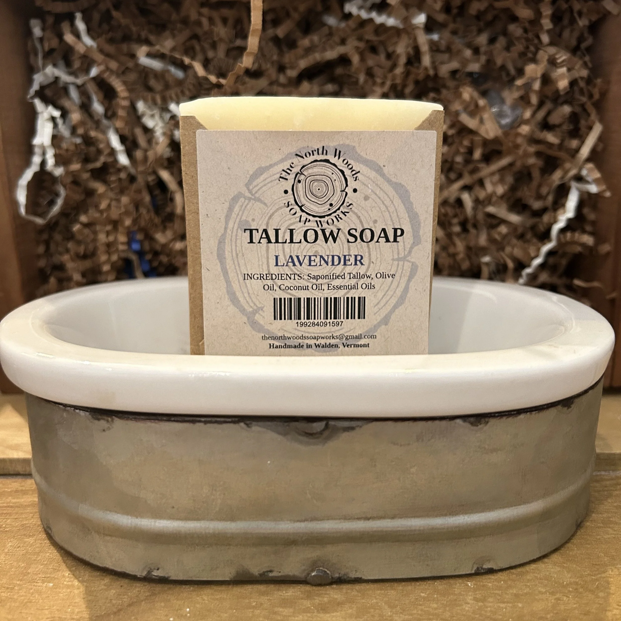 The North Woods Soap Works Tallow Soap