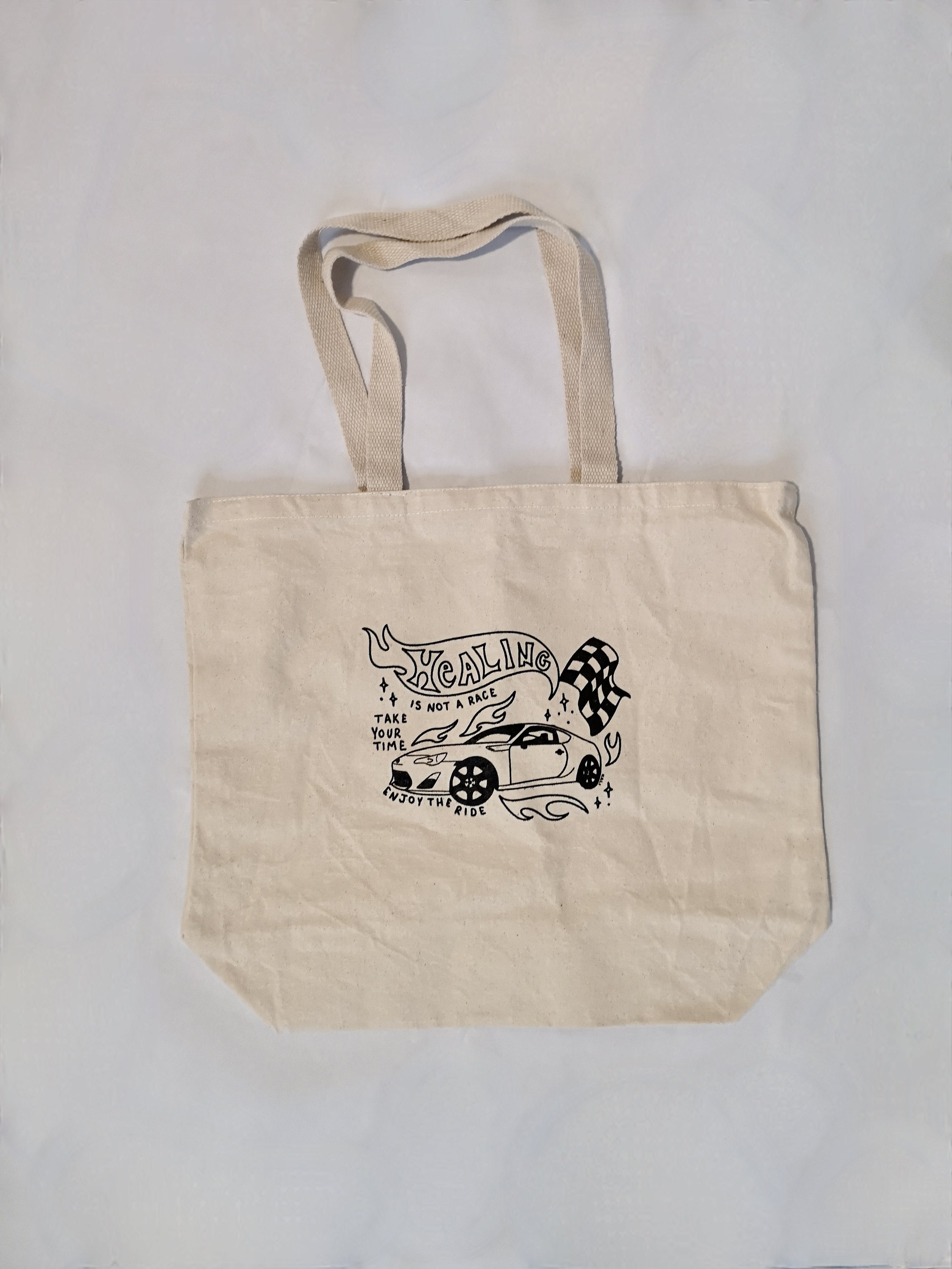 "Healing is not a race" Tote