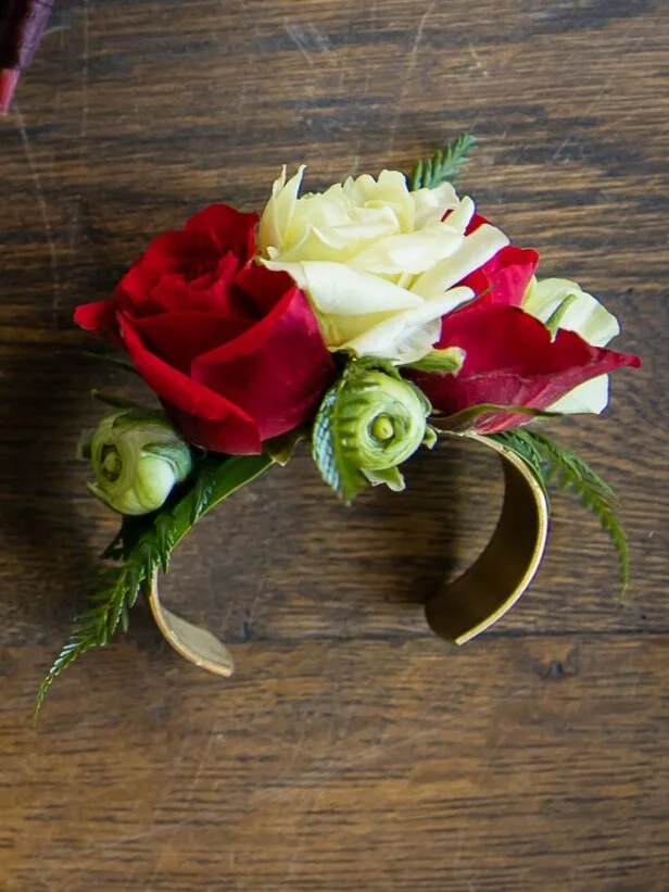 Wrist Corsage  Crooked Roots Design