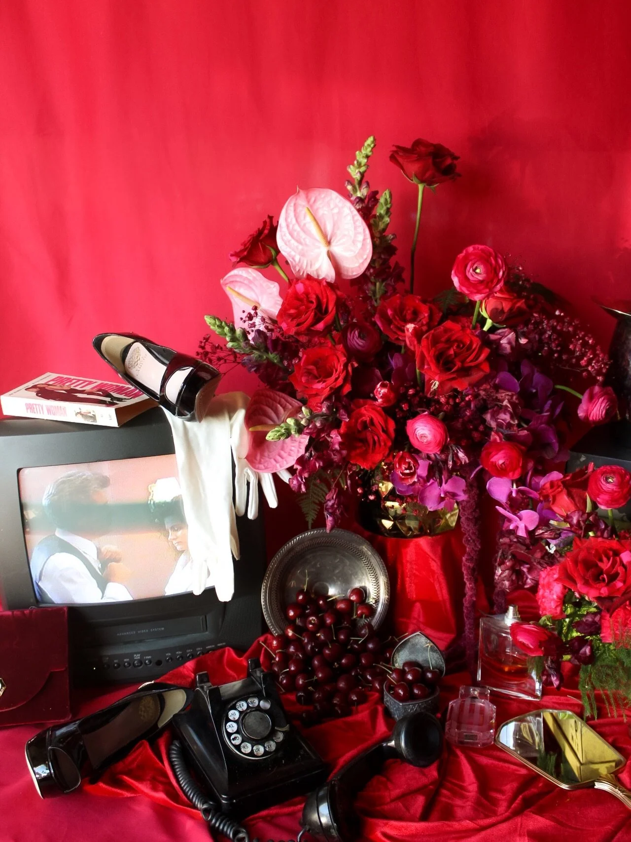 ❣️VALENTINES DAY❣️

She didn&rsquo;t wait by the phone &mdash; she owned the room 💋🌹

The Julia is all bold reds and big feelings. Pretty Woman confidence. Champagne pops, cherry lips, and unapologetic main-character energy. For the romantics who g