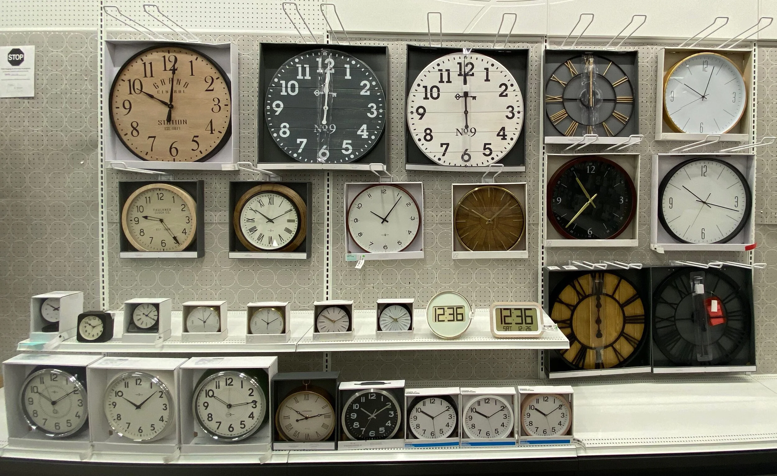 Clocks (12ft) 2020