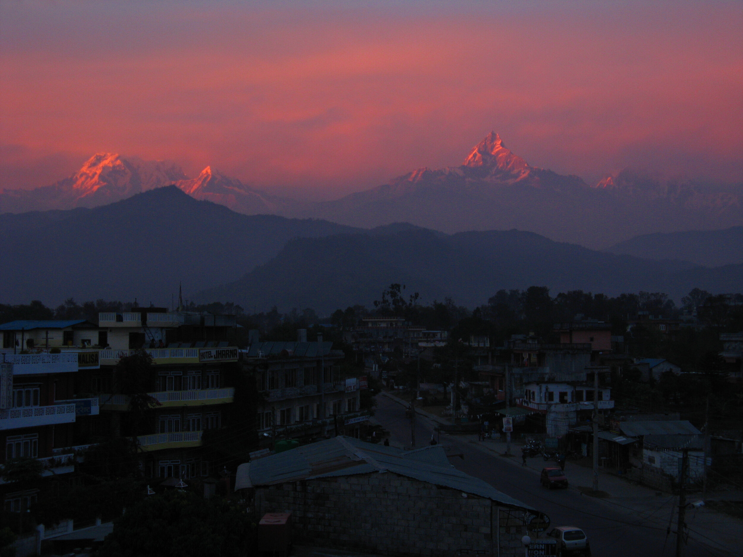 Annapurna Mountains Nepal 2008