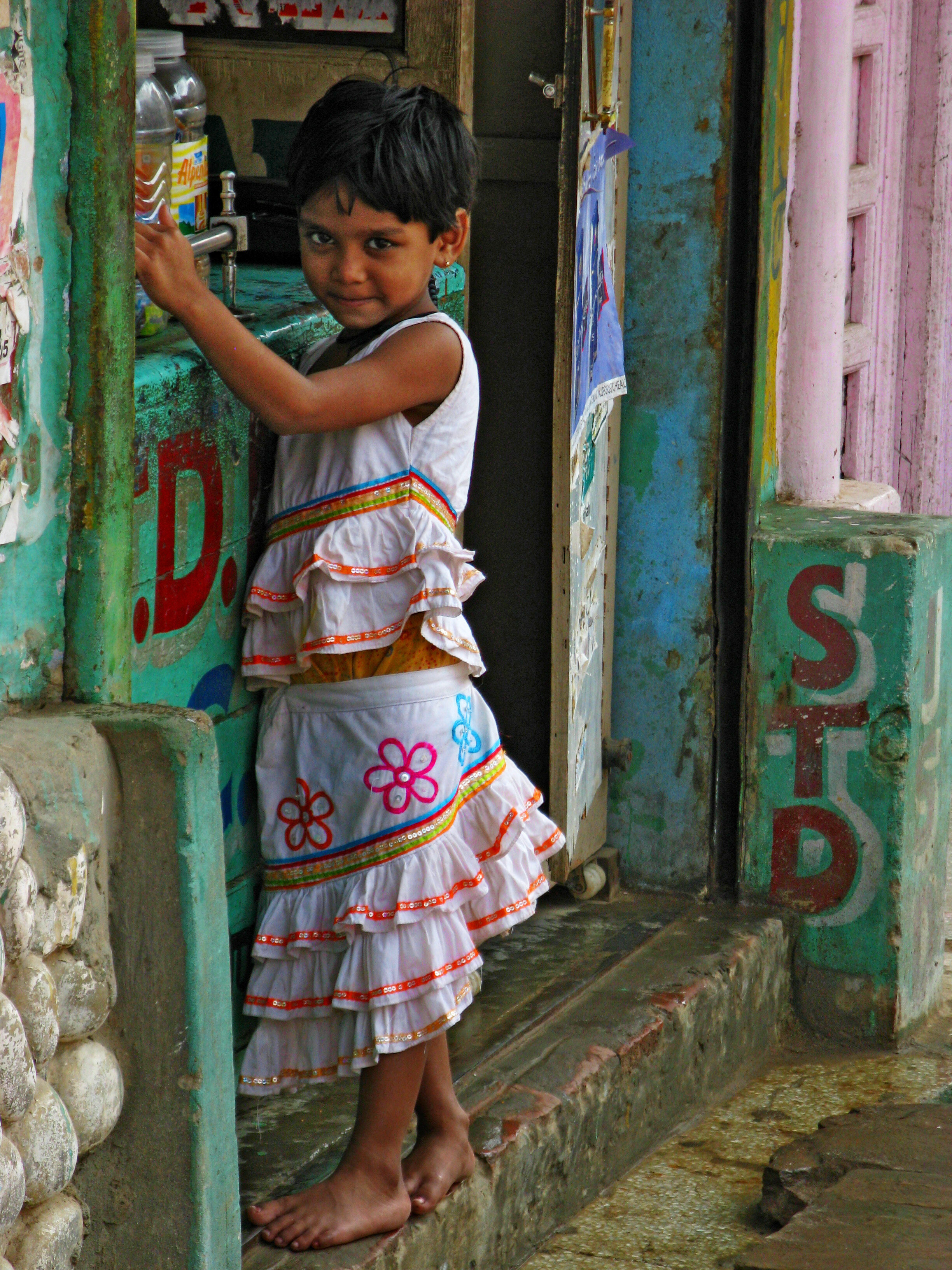 Girl in Varanasi, India 2008