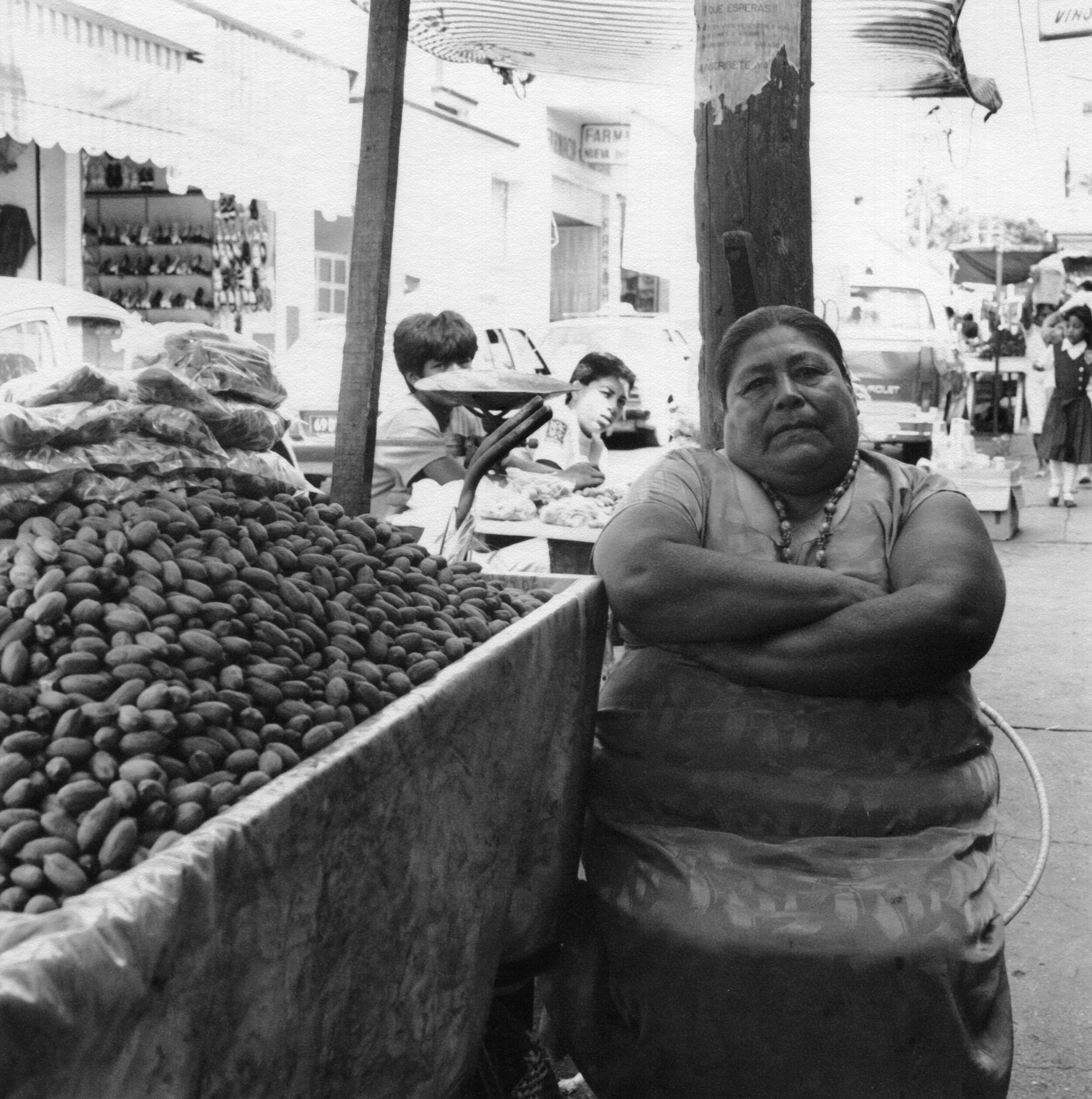 Market Vendor Mexico 1989