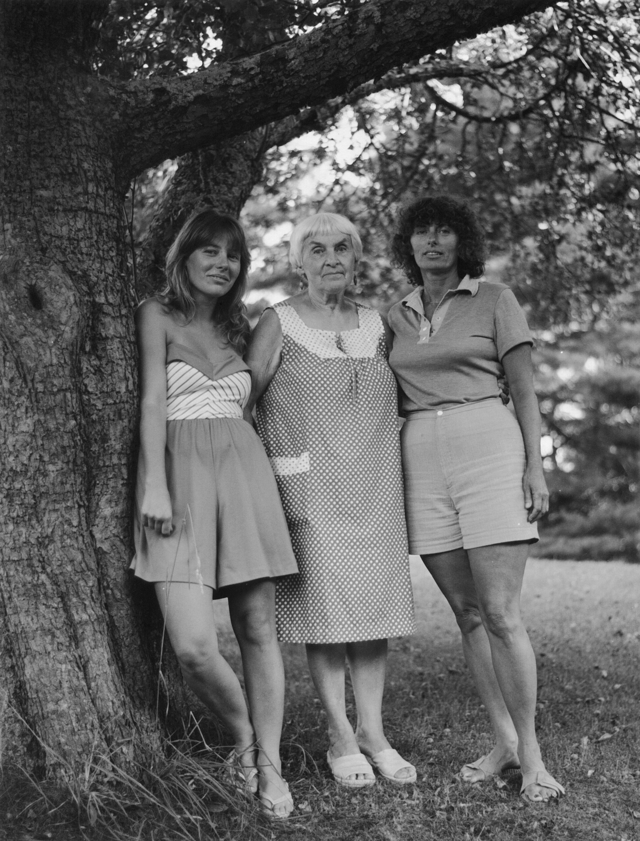 Mitz with Mother and Nana Summer 1983