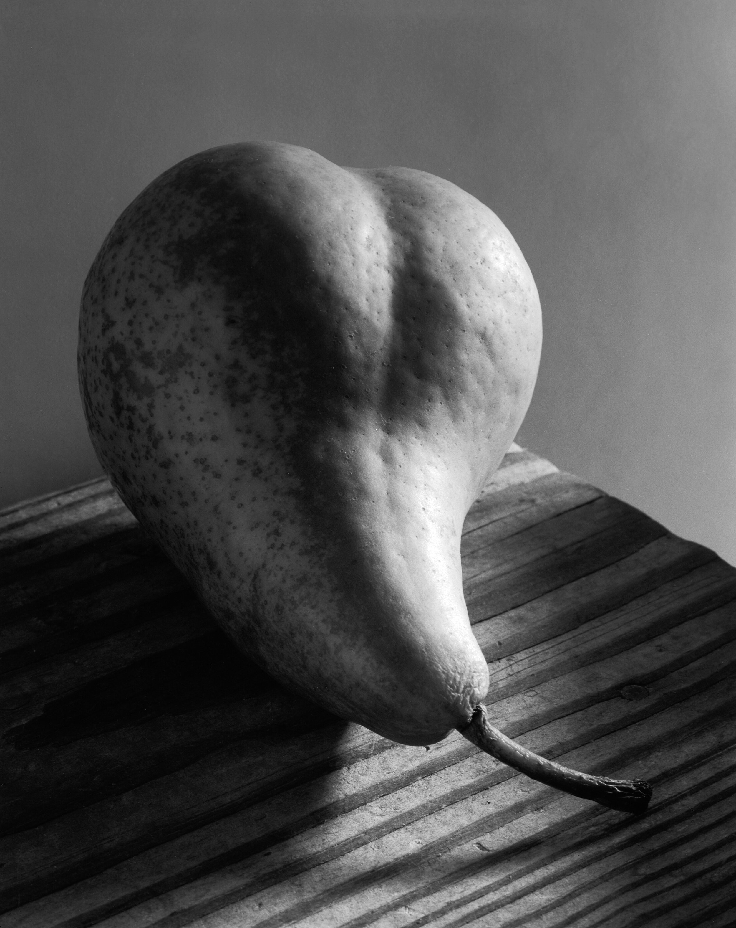 Pear on Striped Board (date unknown)