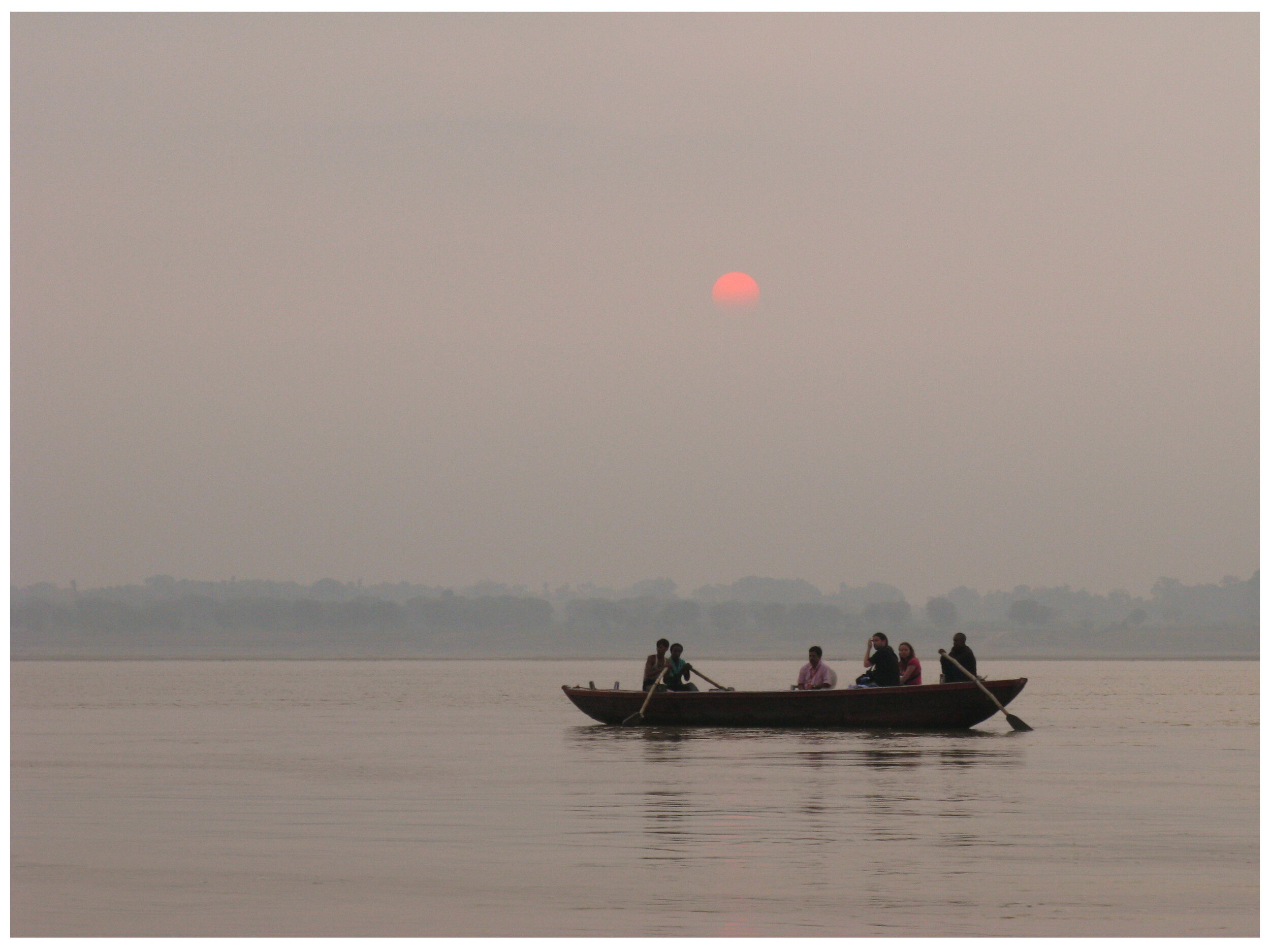 Sunrise on The Ganges Varanasi, India 2008