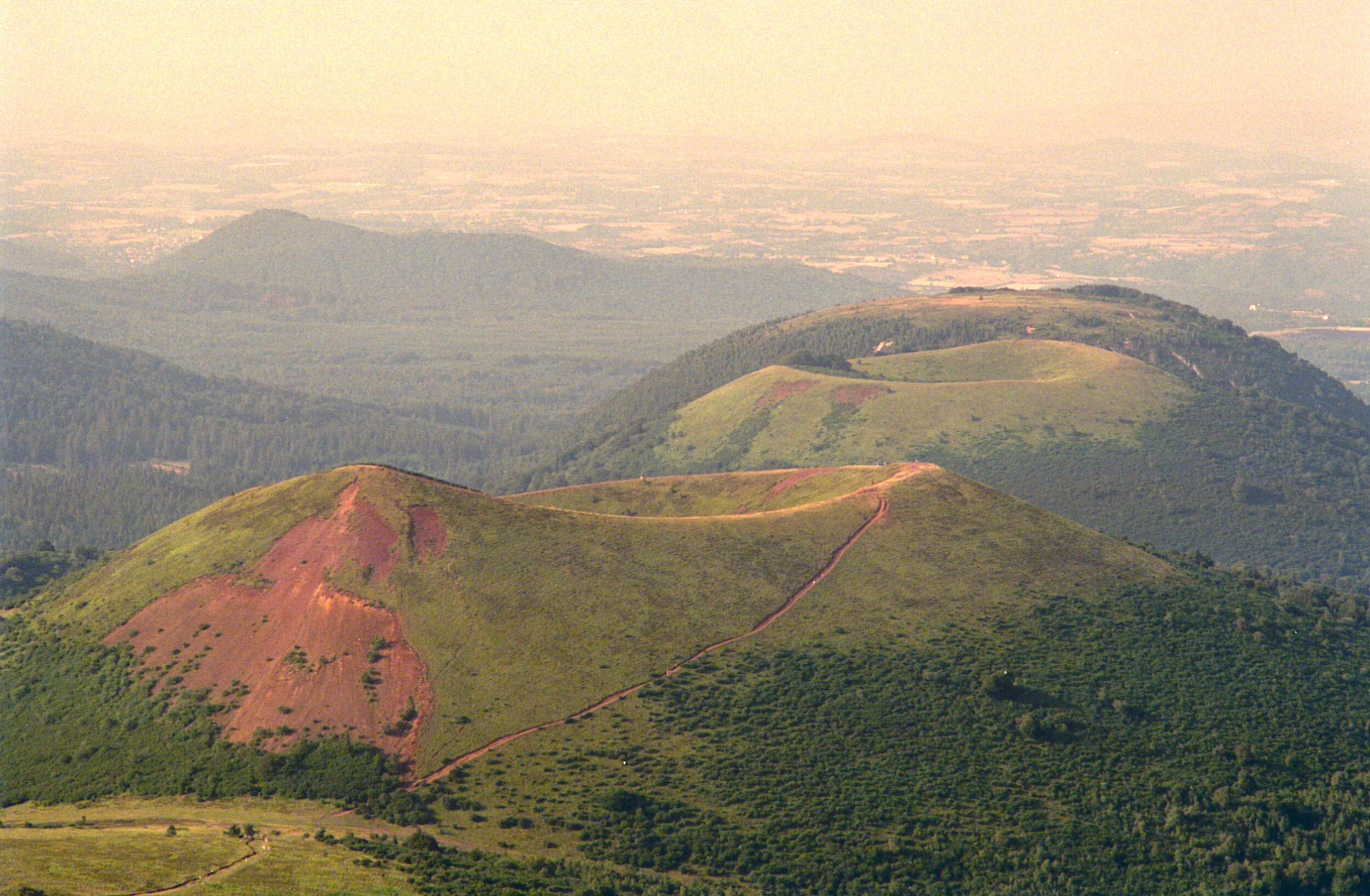 Volcanos in Mont Dore, France (date unknown)