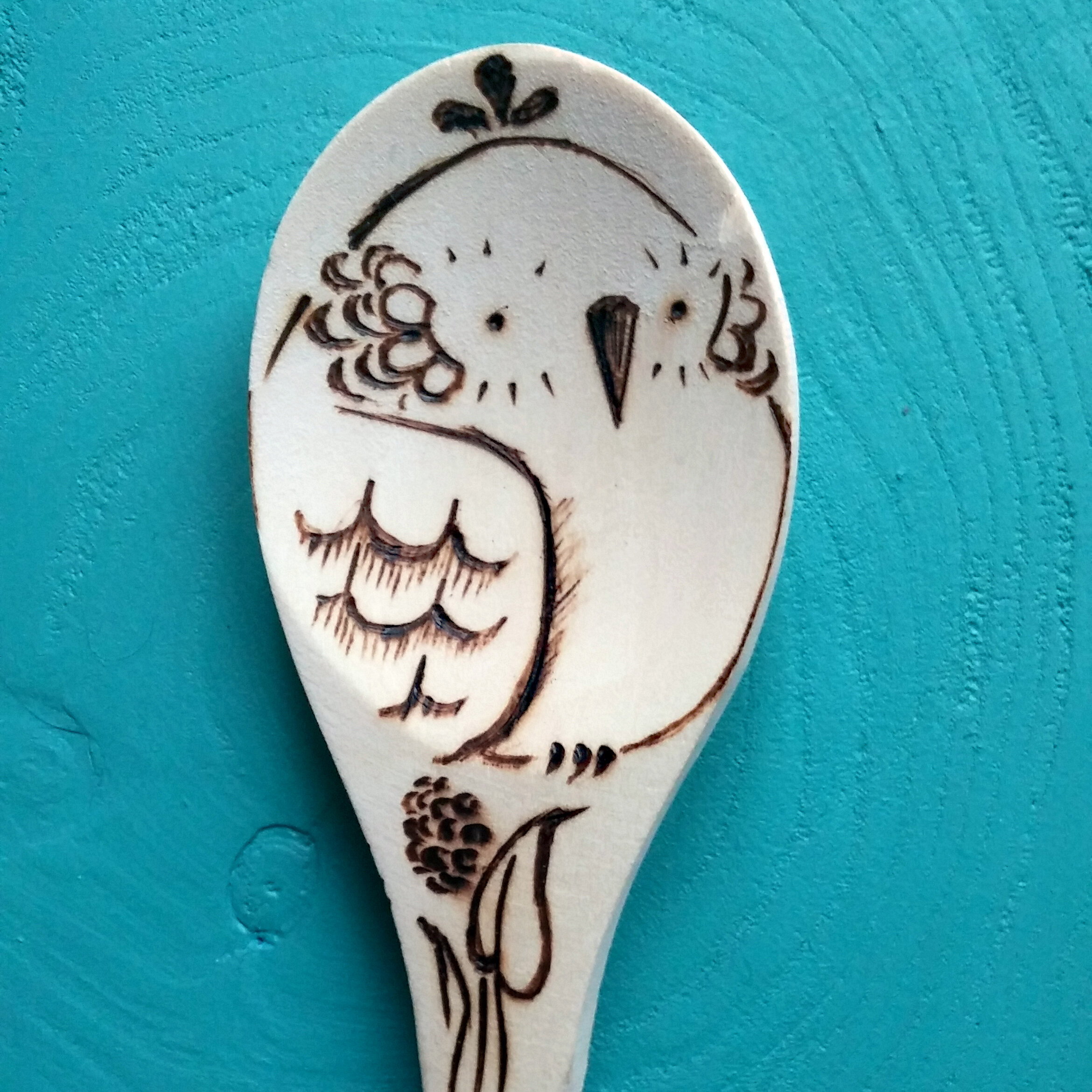Wood Burning on Spoons