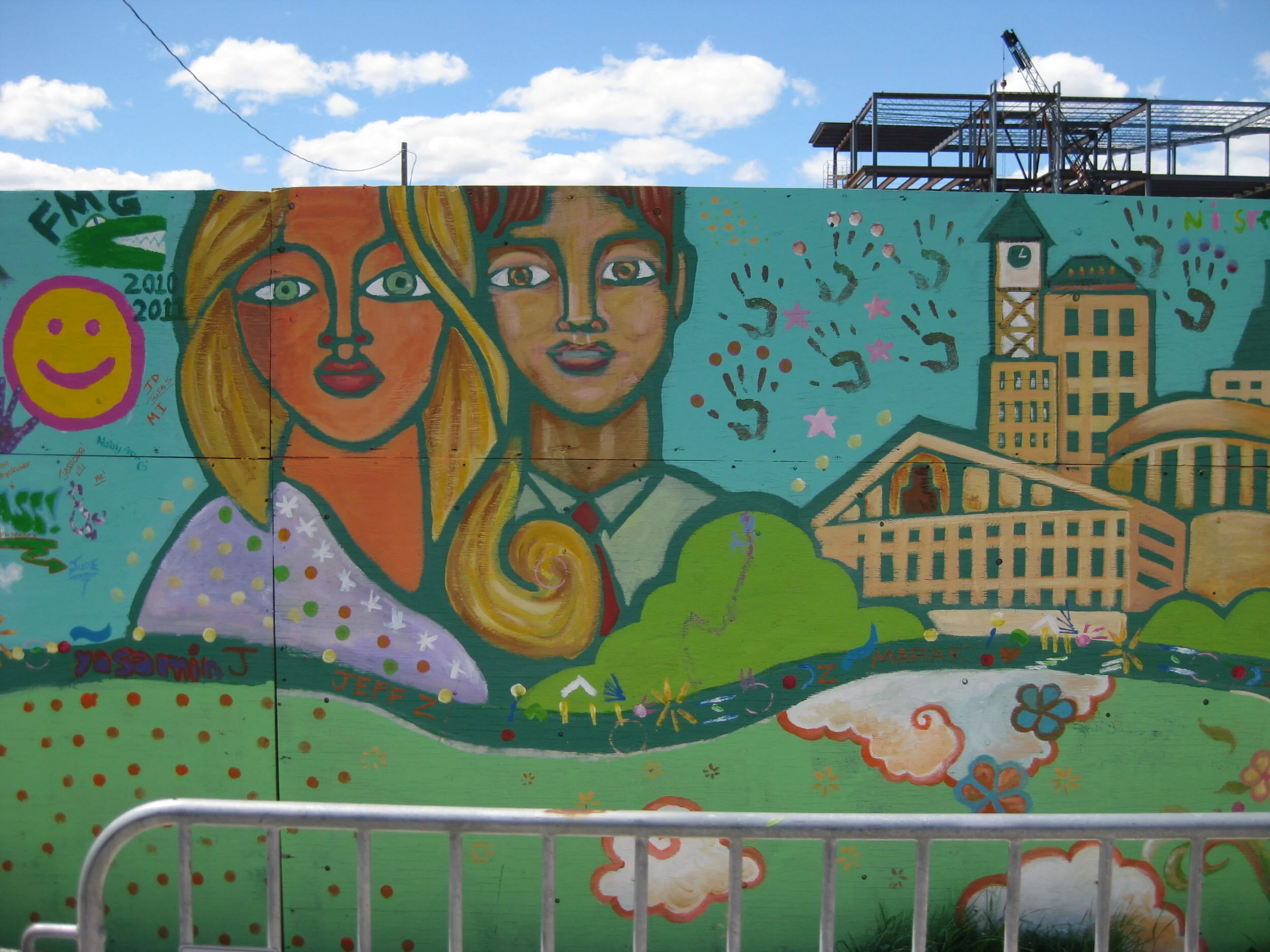 Sheridan Community Mural | Hazel McCallion, Mississauga 2010
