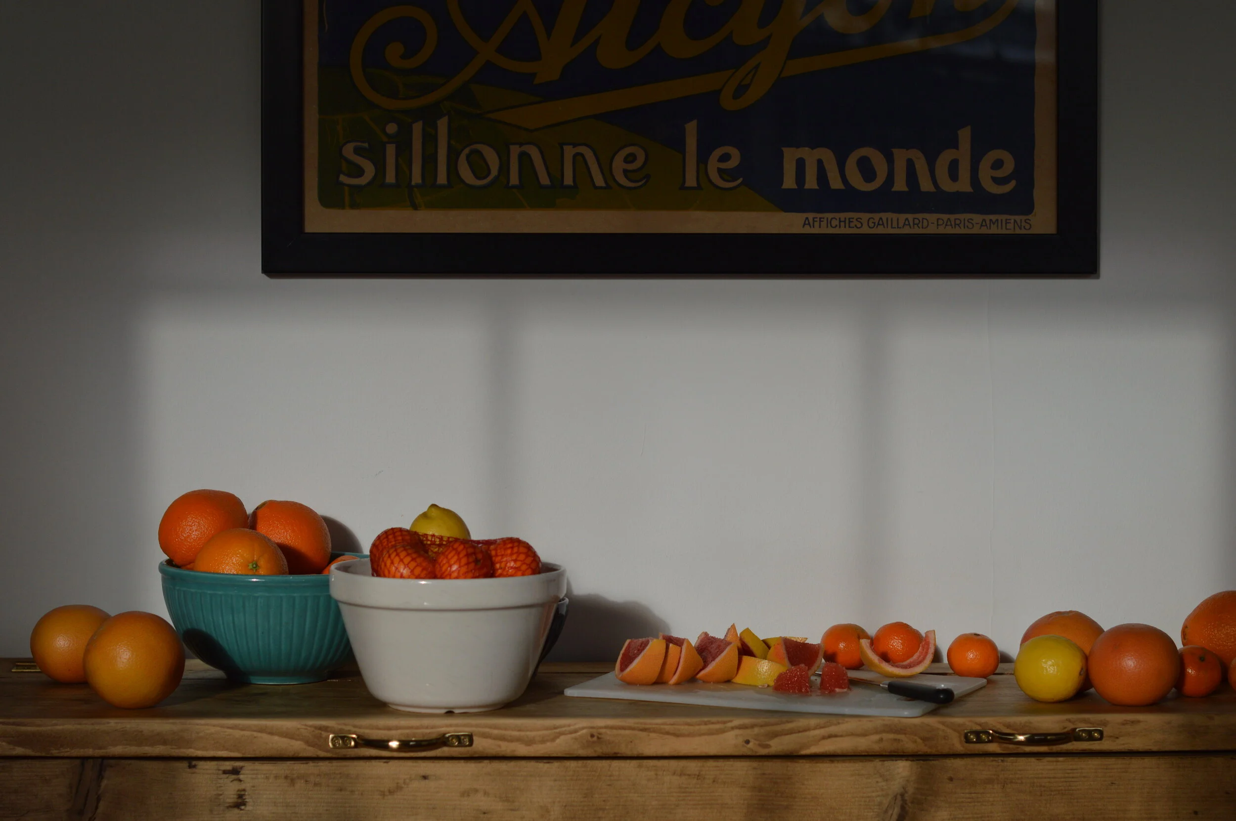 Pre-Brexit citrus hoarding – London, Dec. 2020