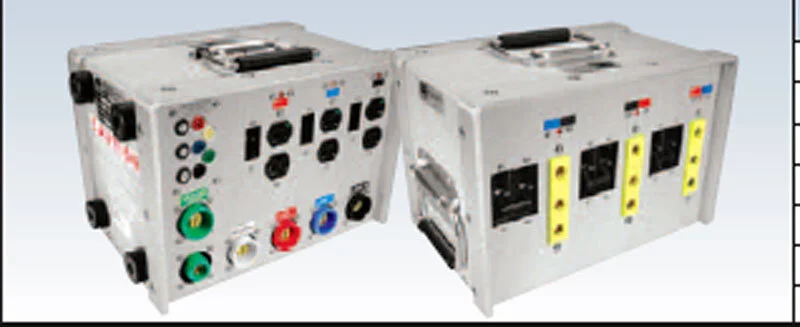AC Power SST 600A 240V Camlock to 100amp Stage Pin Distro