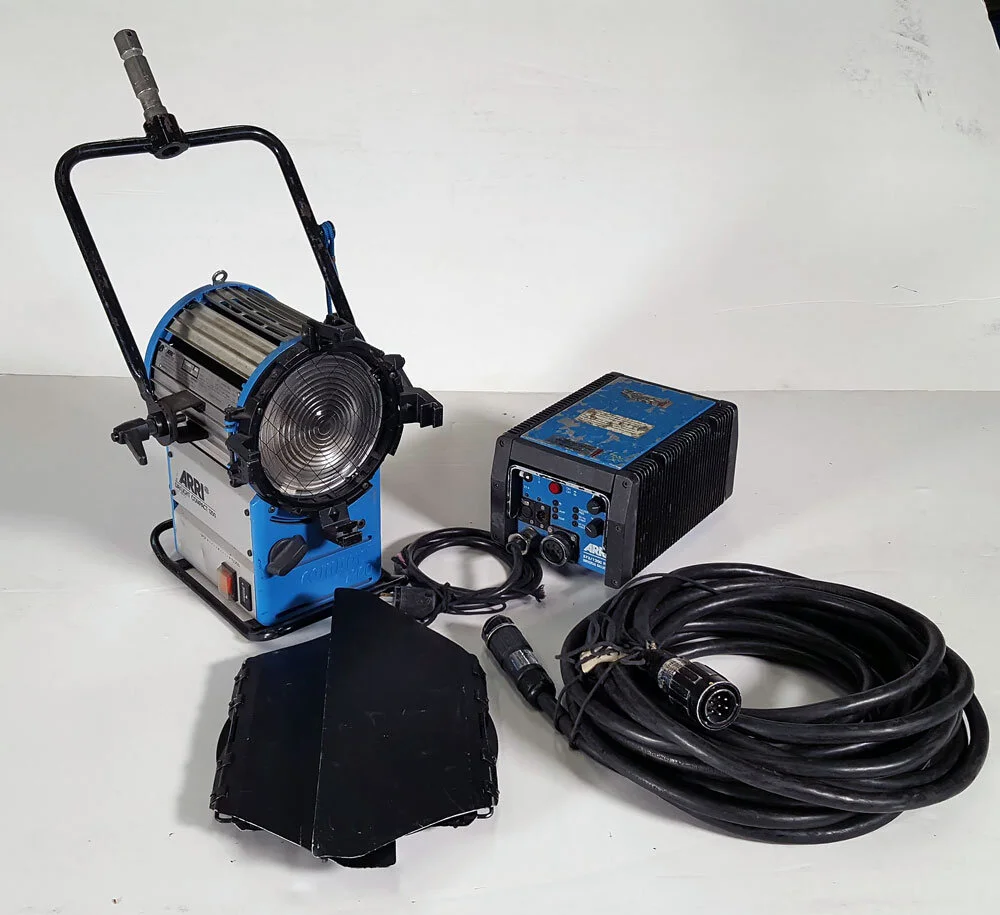 USED ARRI Daylight Compact 1200W Fresnel Flicker Free System