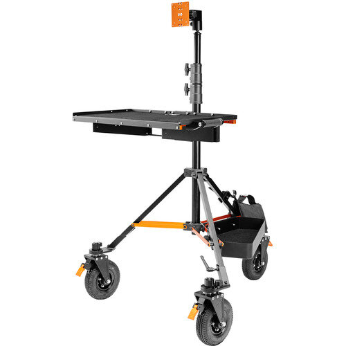 Backstage C-Stand Mini Cart (Modular) — Kaye Lites Inc.