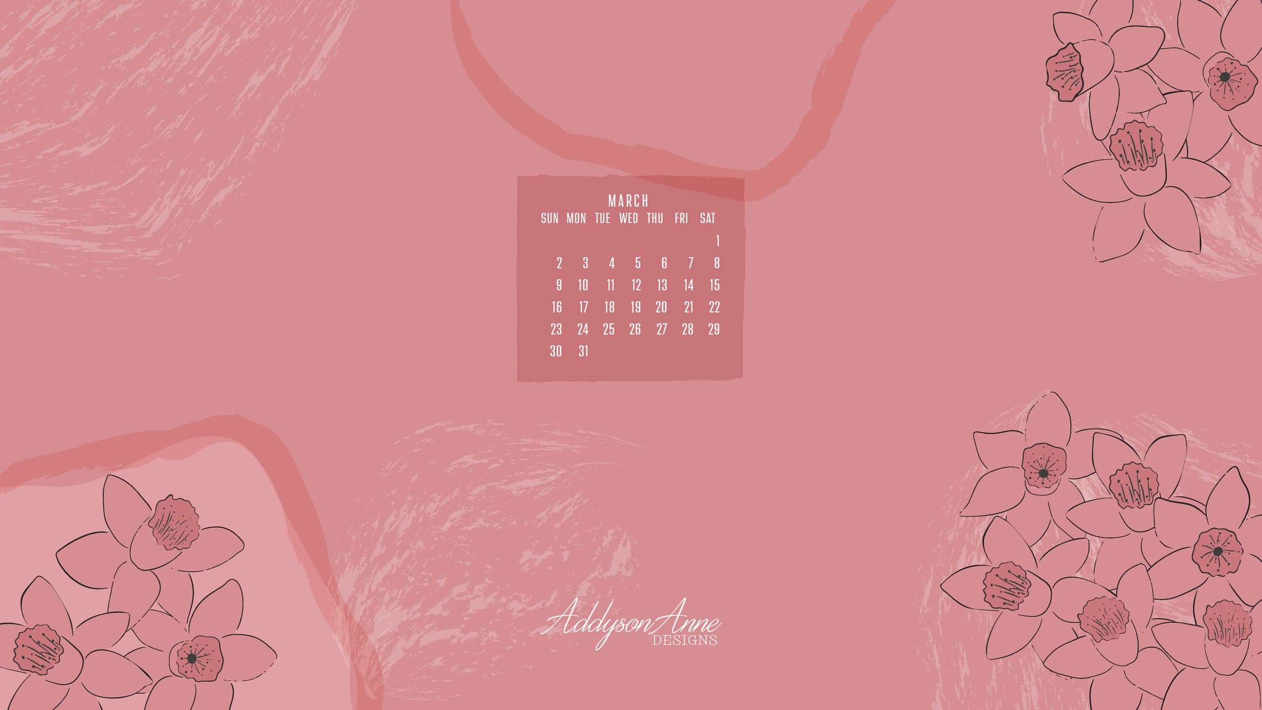 March computer wallpaper