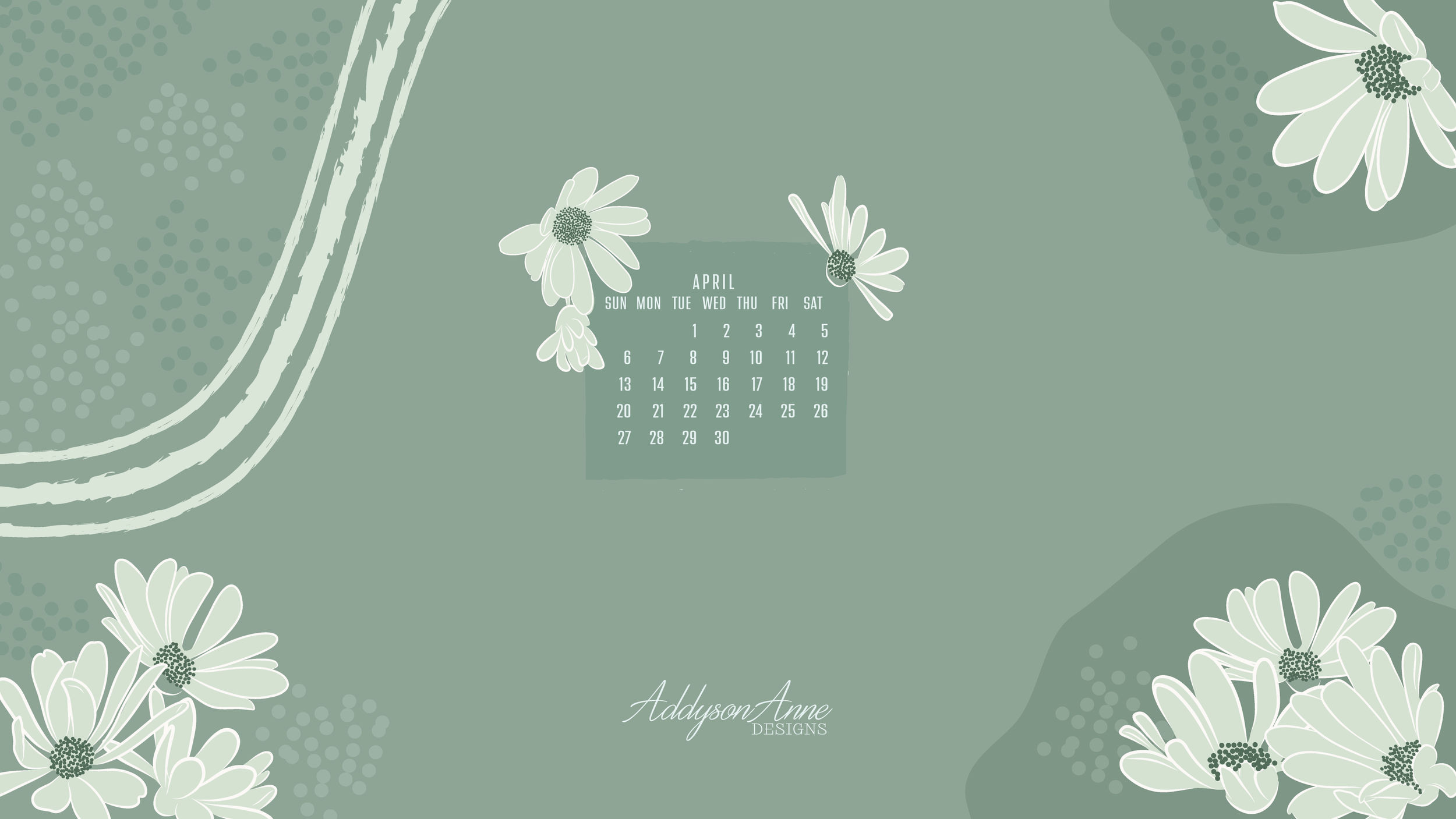Monthly Wallpaper_April