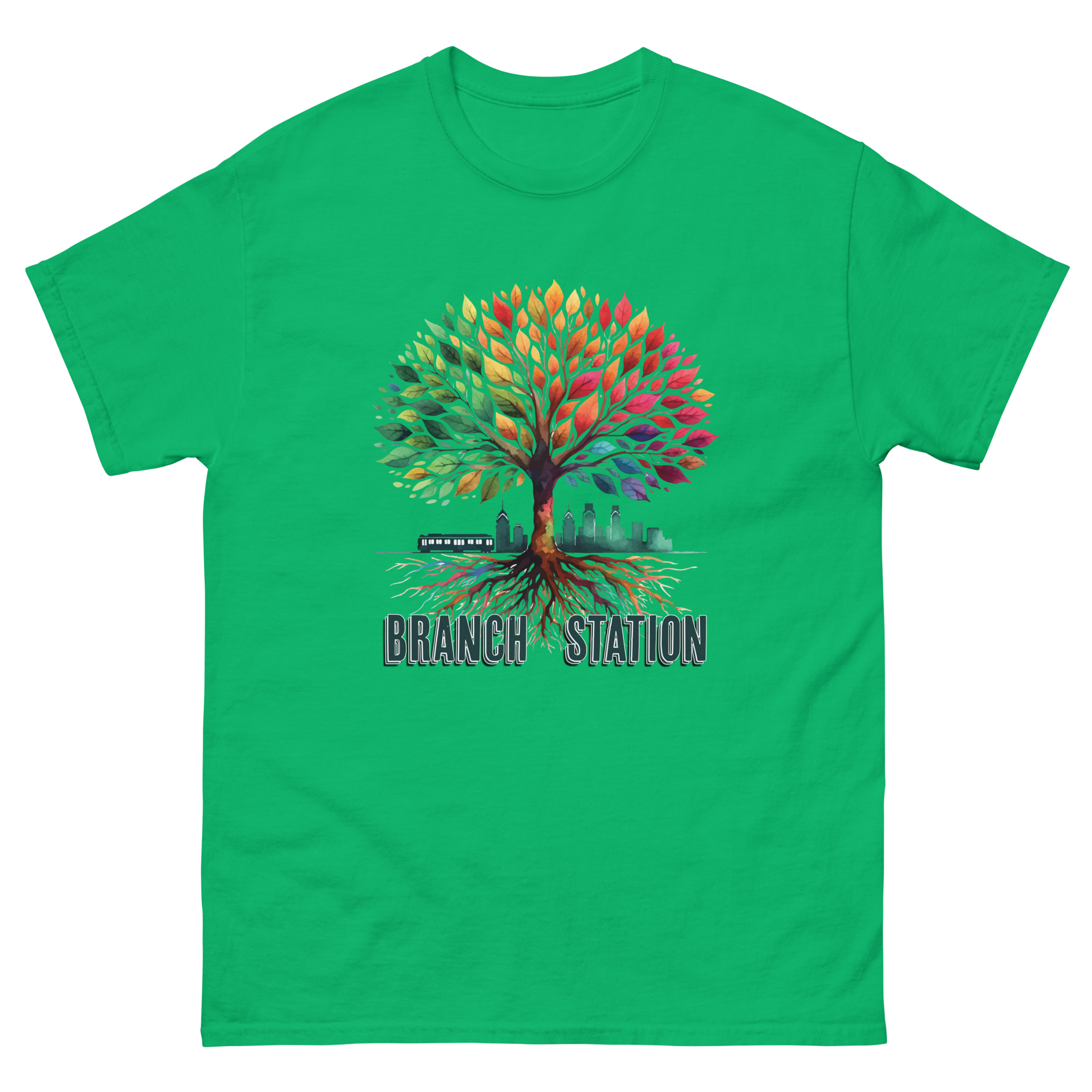 mens-classic-tee-irish-green-front-65f873c4d375d.png