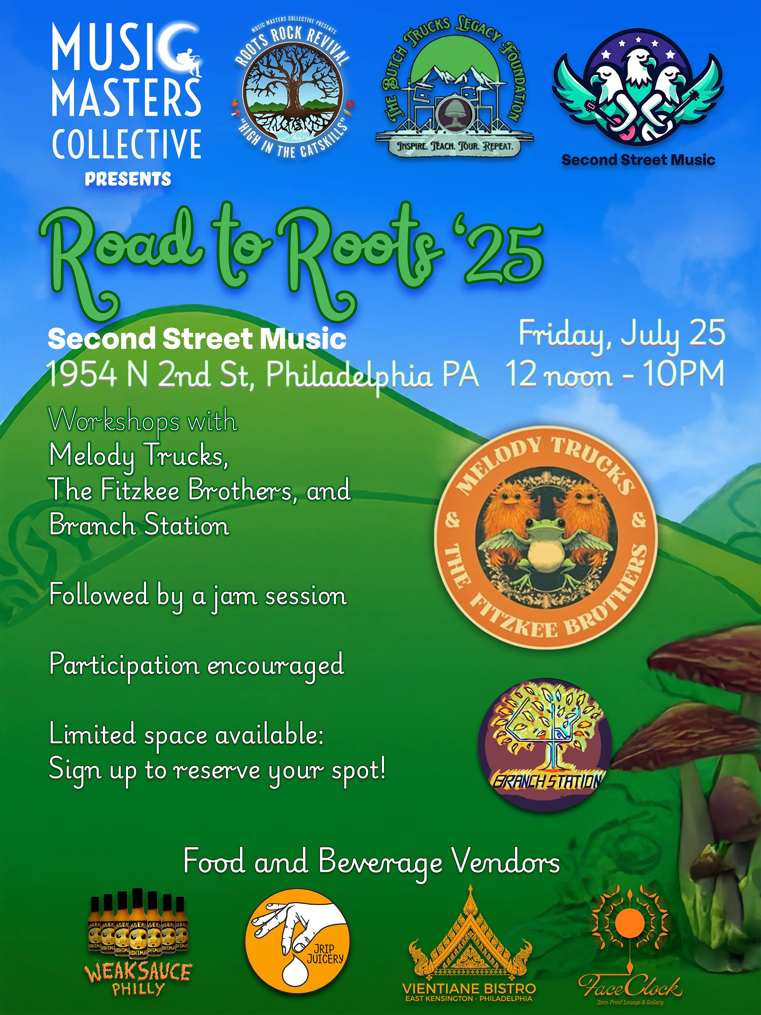 Road to Roots '25 Workshop Day with Melody Trucks