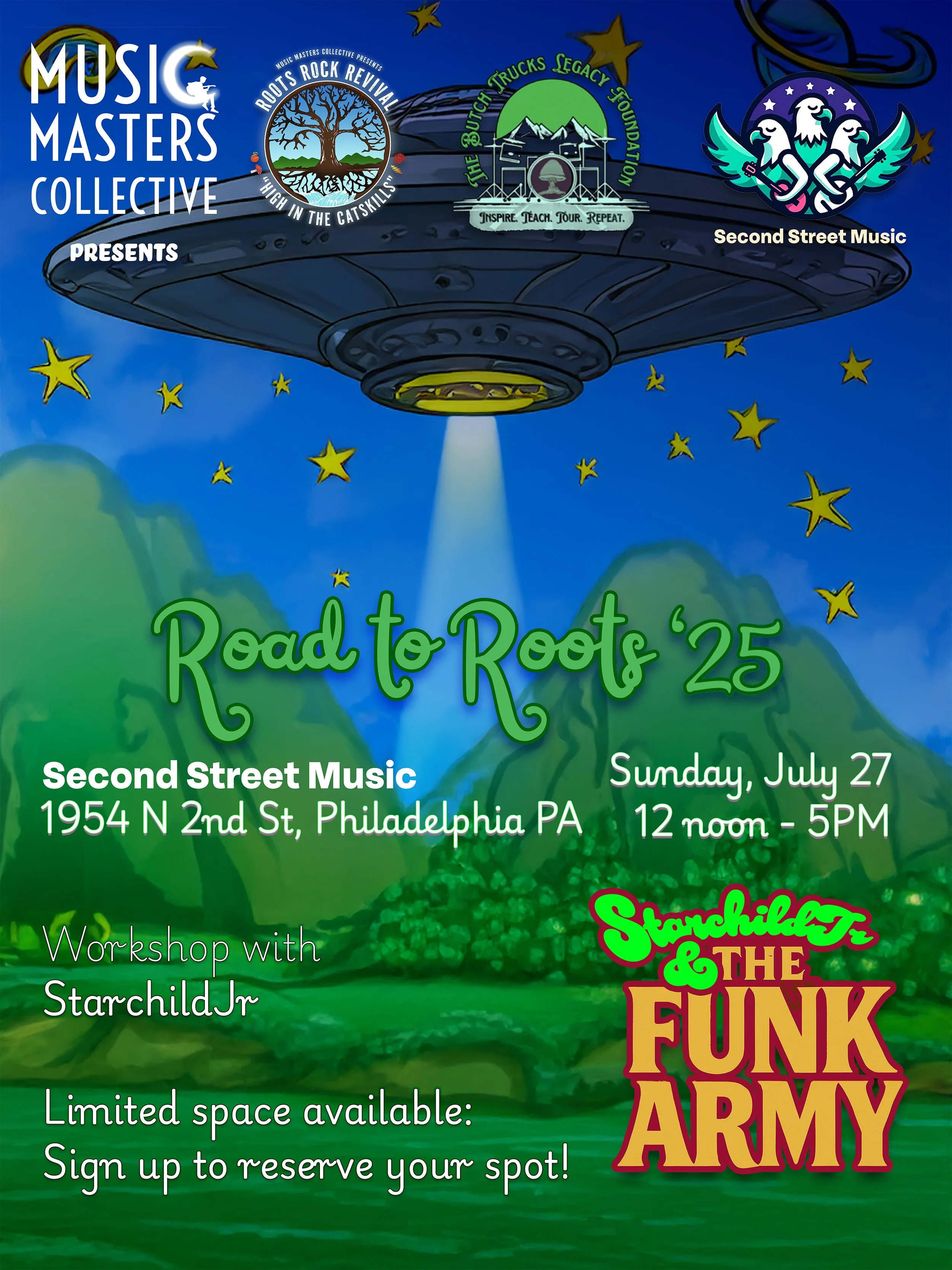 Road to Roots '25 Workshop Day with StarchildJr