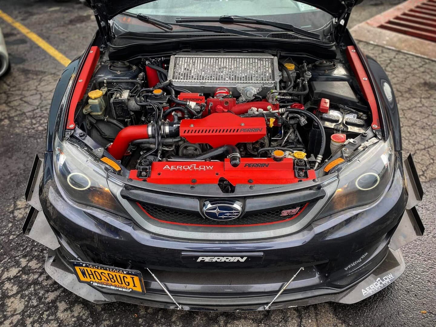 Another STI, setup with an @outfrontmotorsports closed deck EJ25, assembled and ready for the dyno! @iagperformance
Air Oil Separator installed as a standard with all engine builds here at Dialed in Performance. 
.
.
.
.
#subaru #impreza #wrx #sti #e