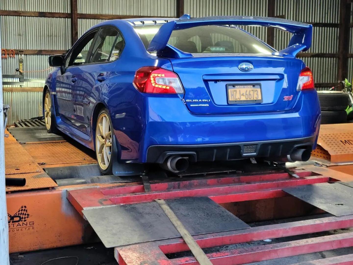 Launch edition STi in for health test and a Dyno tune!