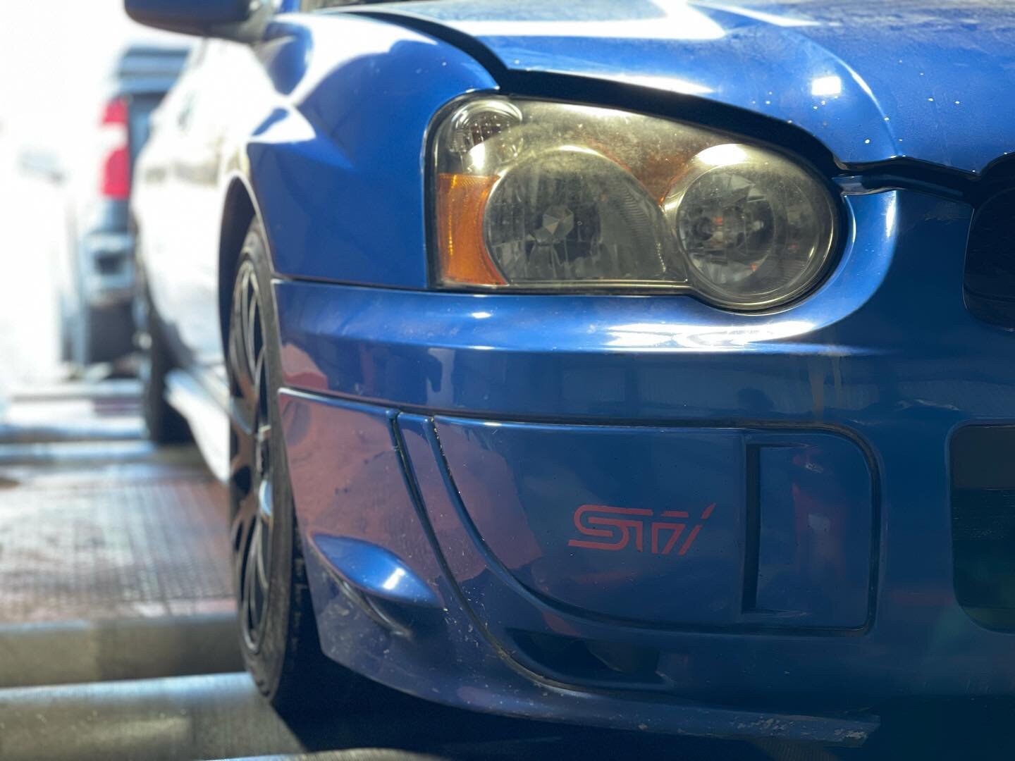 STi on the rollers.