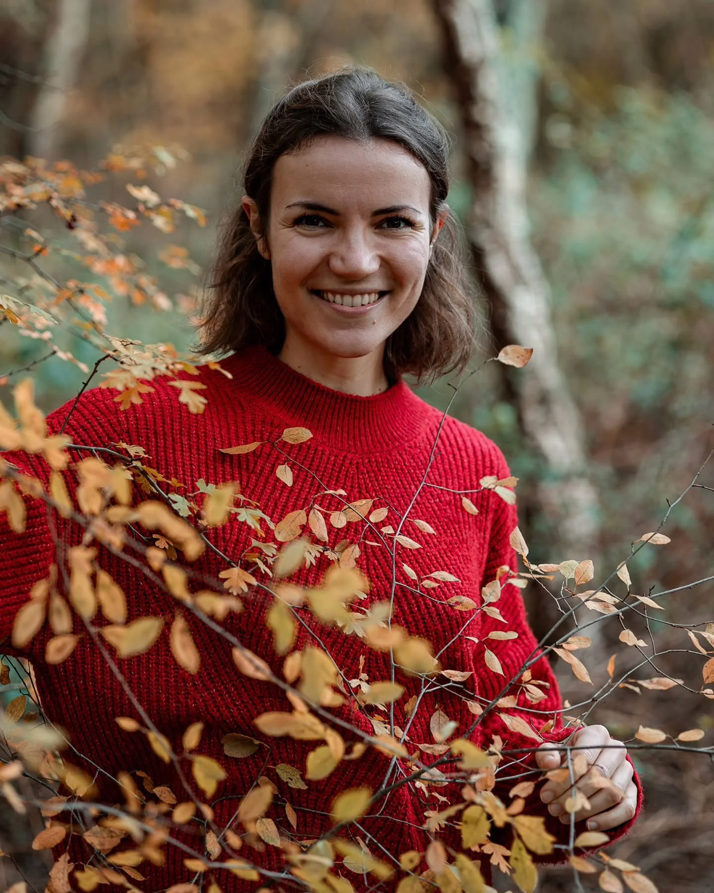 🍁Automne lumineux... 
Souvenir d'un balade en for&ecirc;t, ambiance automnale, lumi&egrave;re dor&eacute;e, mod&egrave;le rayon de soleil... 
Tout ce que j'aime ...

🍂Si vous aussi vous aimez les ambiances automnales, on a de la chance ici l'automn