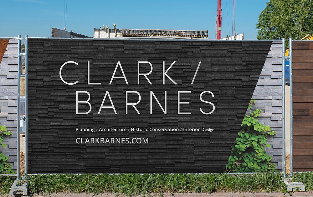 CLARK / BARNES Construction Signage