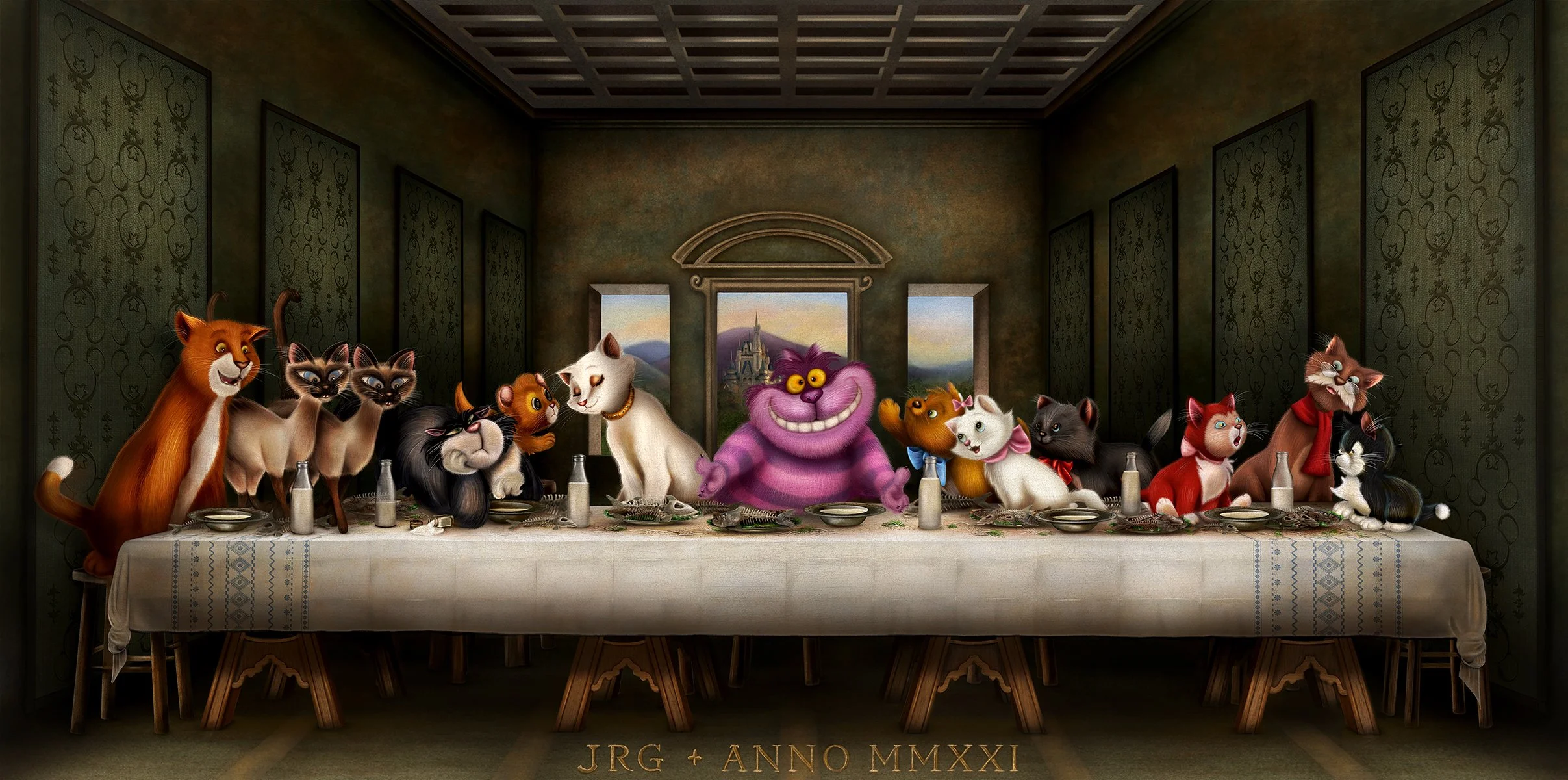 "Renaissance Cats"