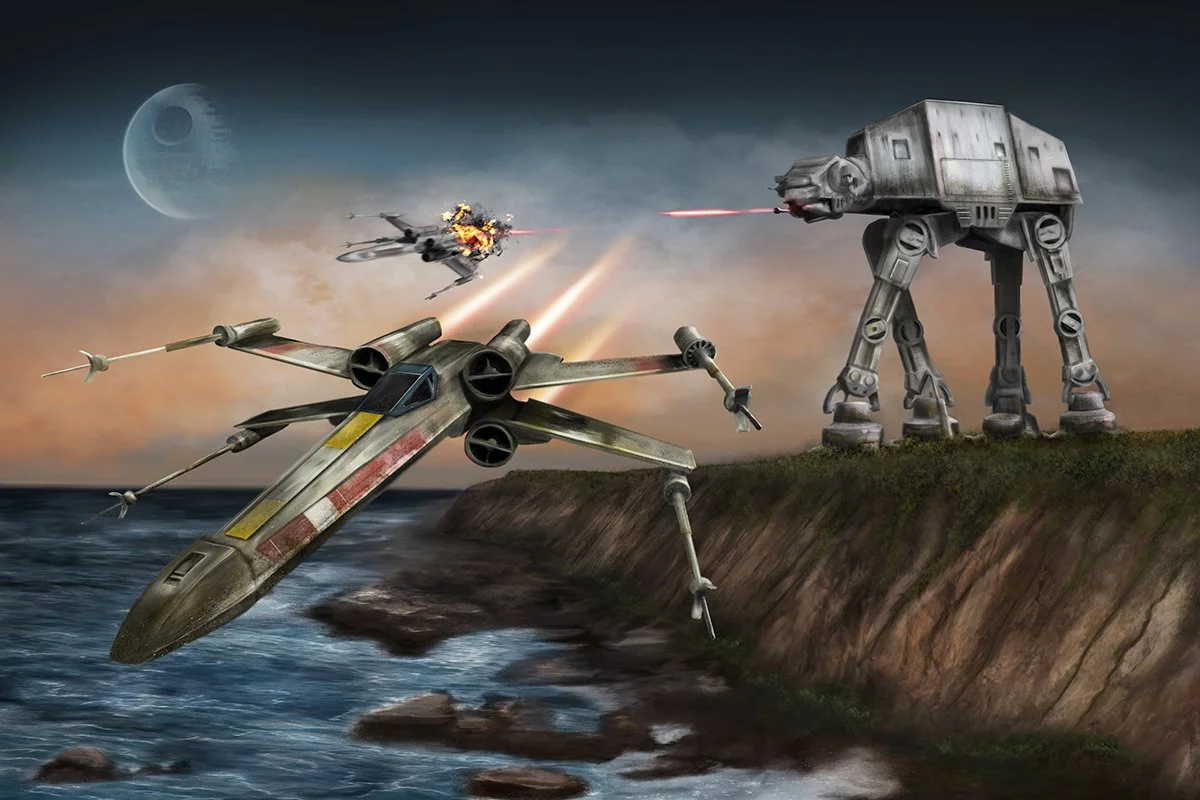"Star Wars: Battle of the AT-AT's"