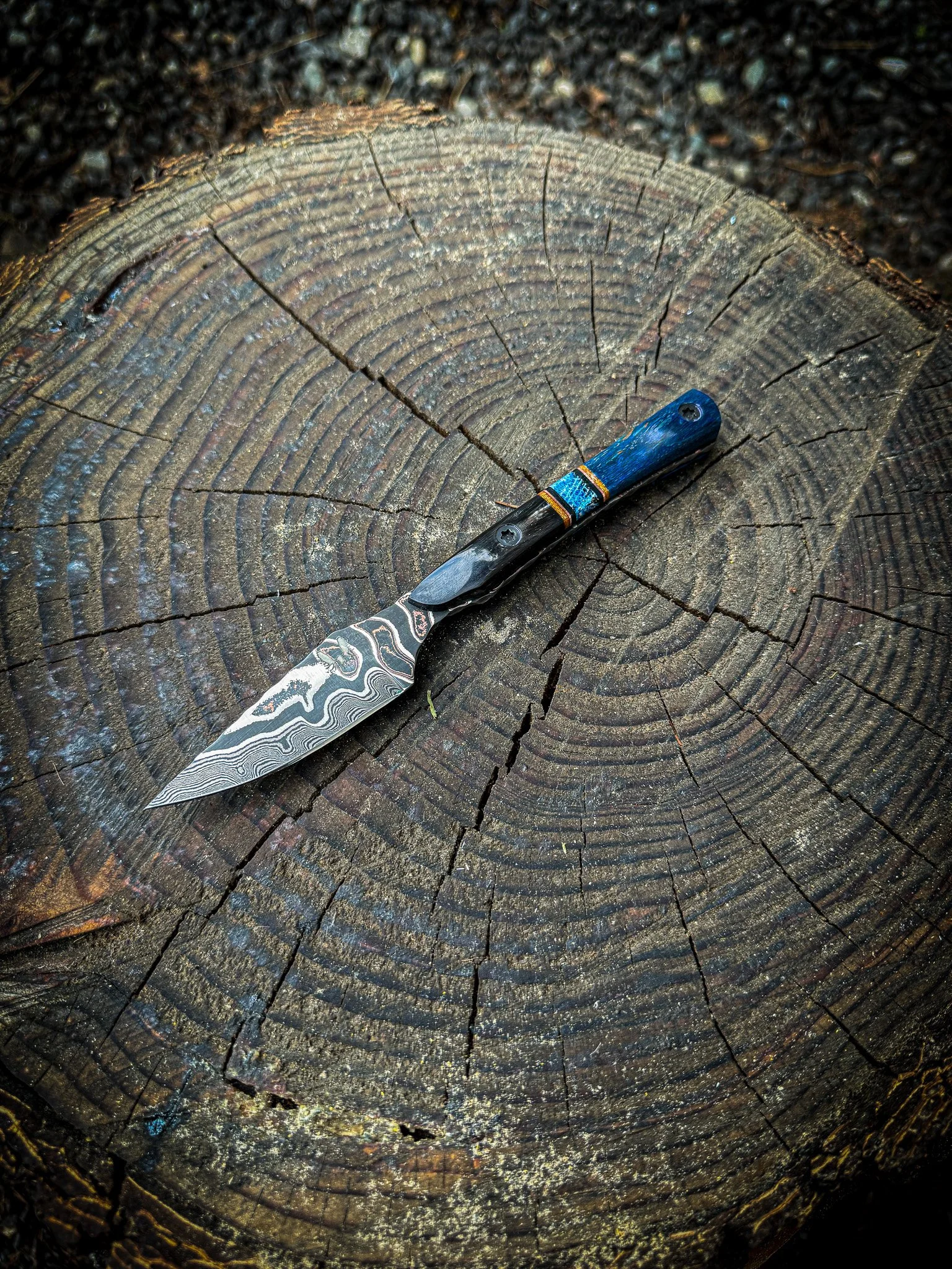 The Damascus Hoonah Knife